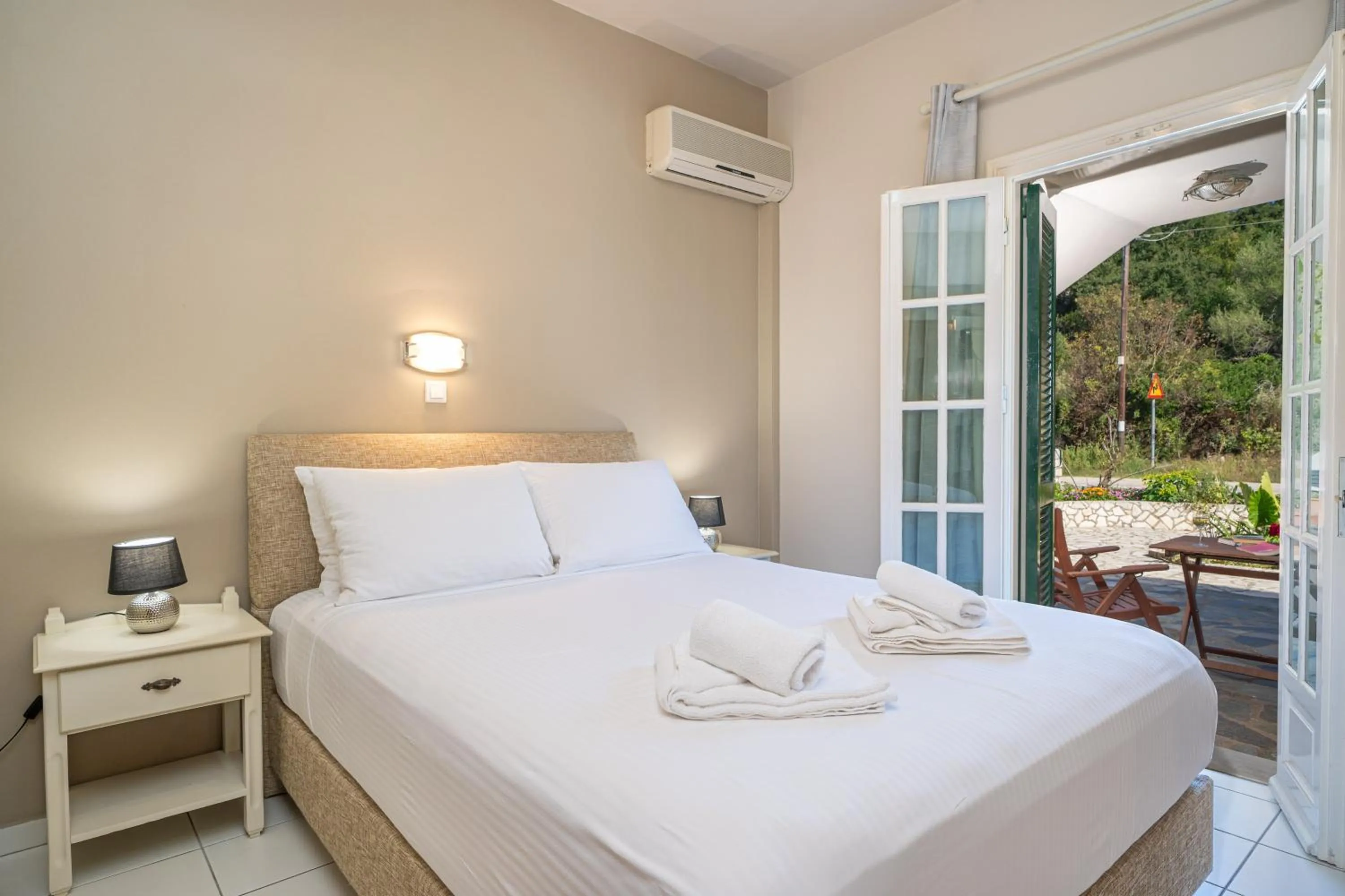 Bed in Panoramic Sunset