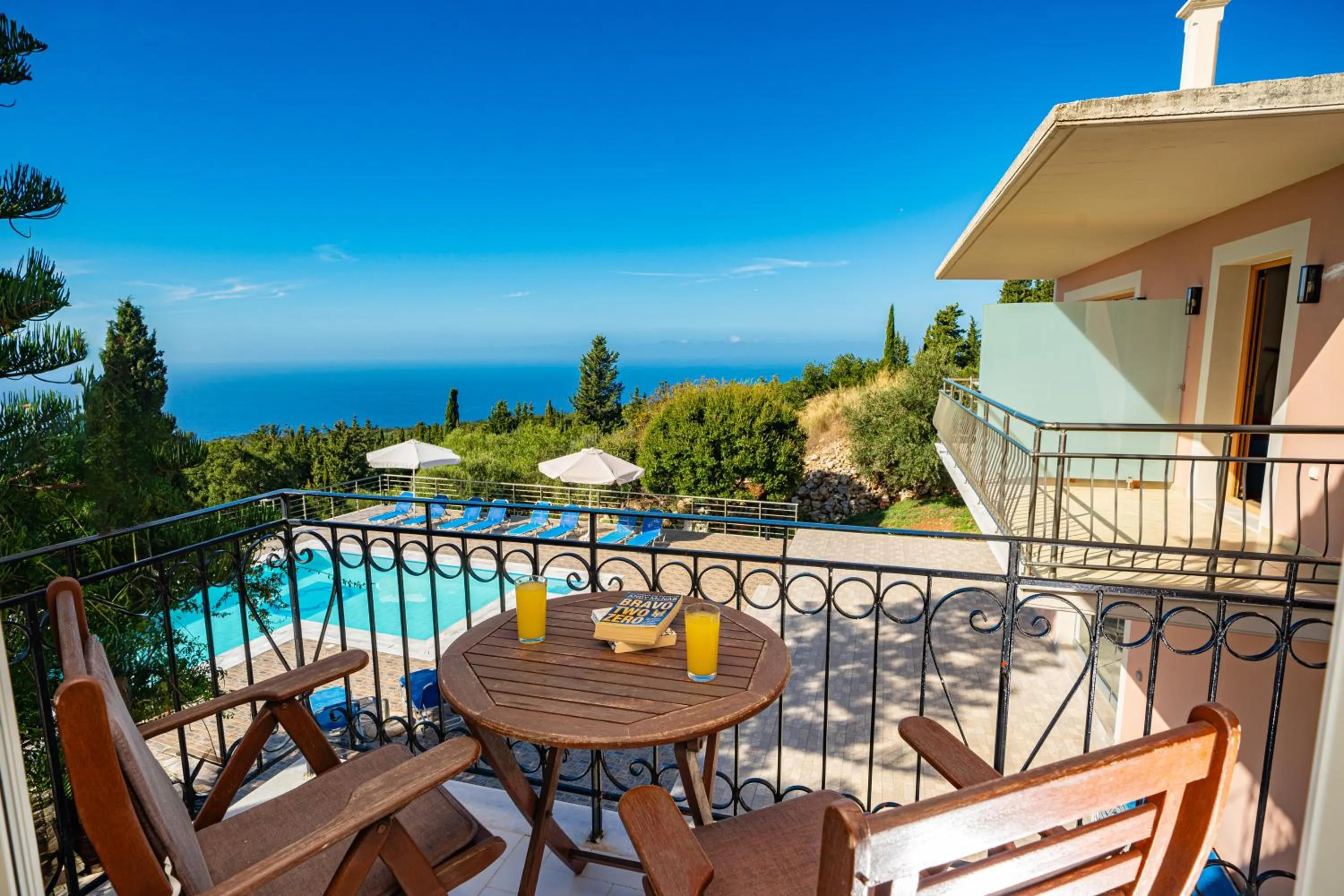 Balcony/Terrace in Panoramic Sunset