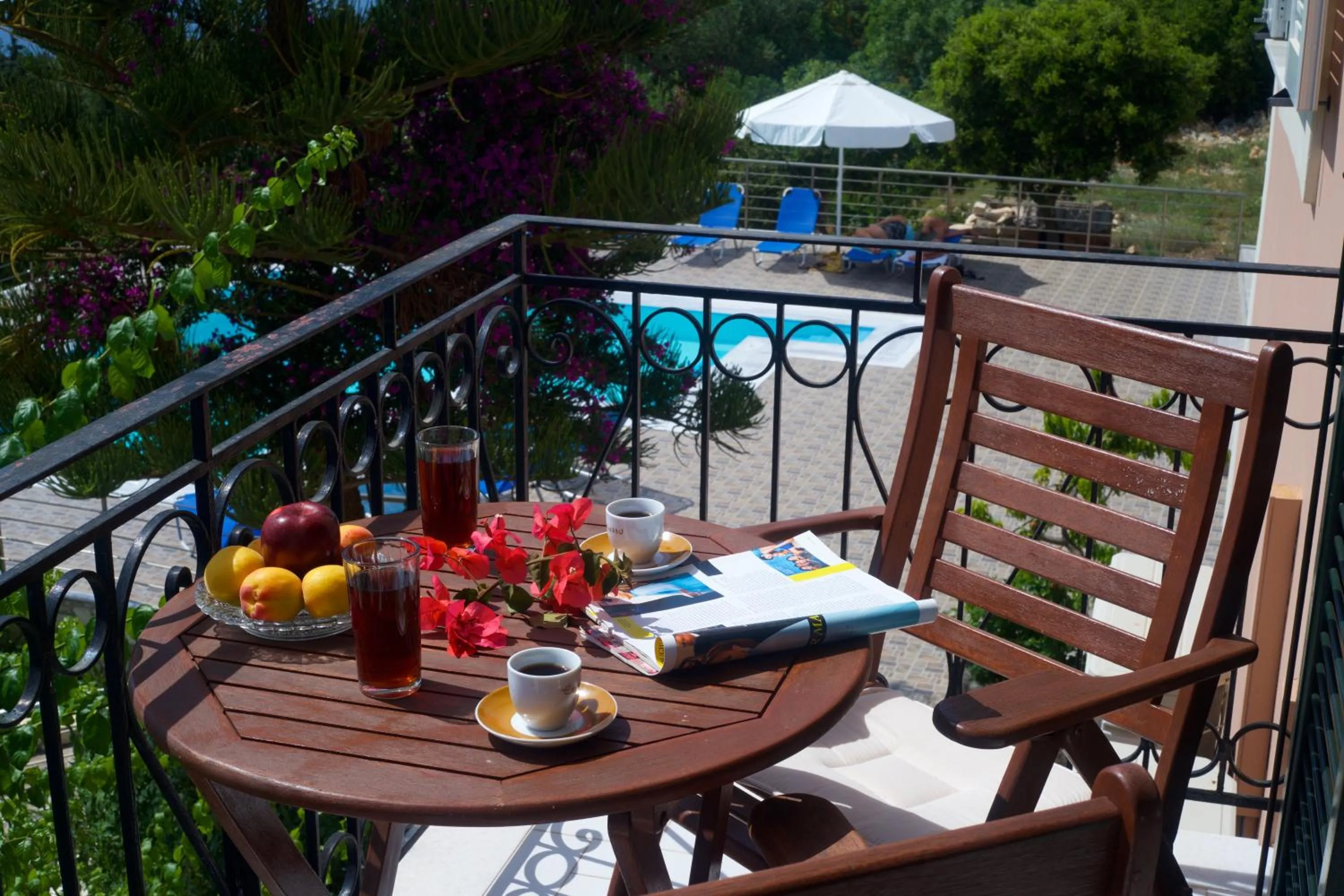 Balcony/Terrace in Panoramic Sunset