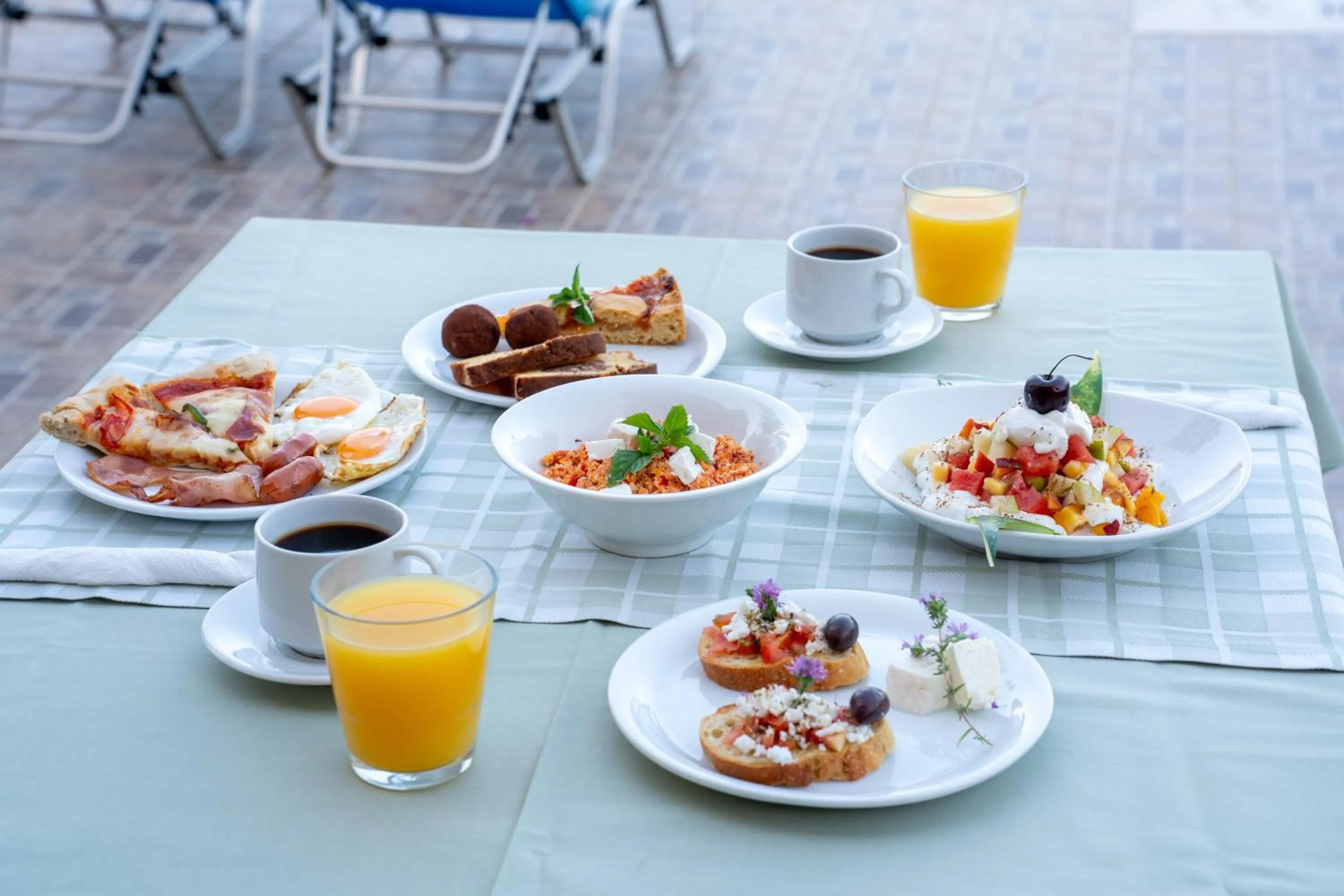 Breakfast in Panoramic Sunset