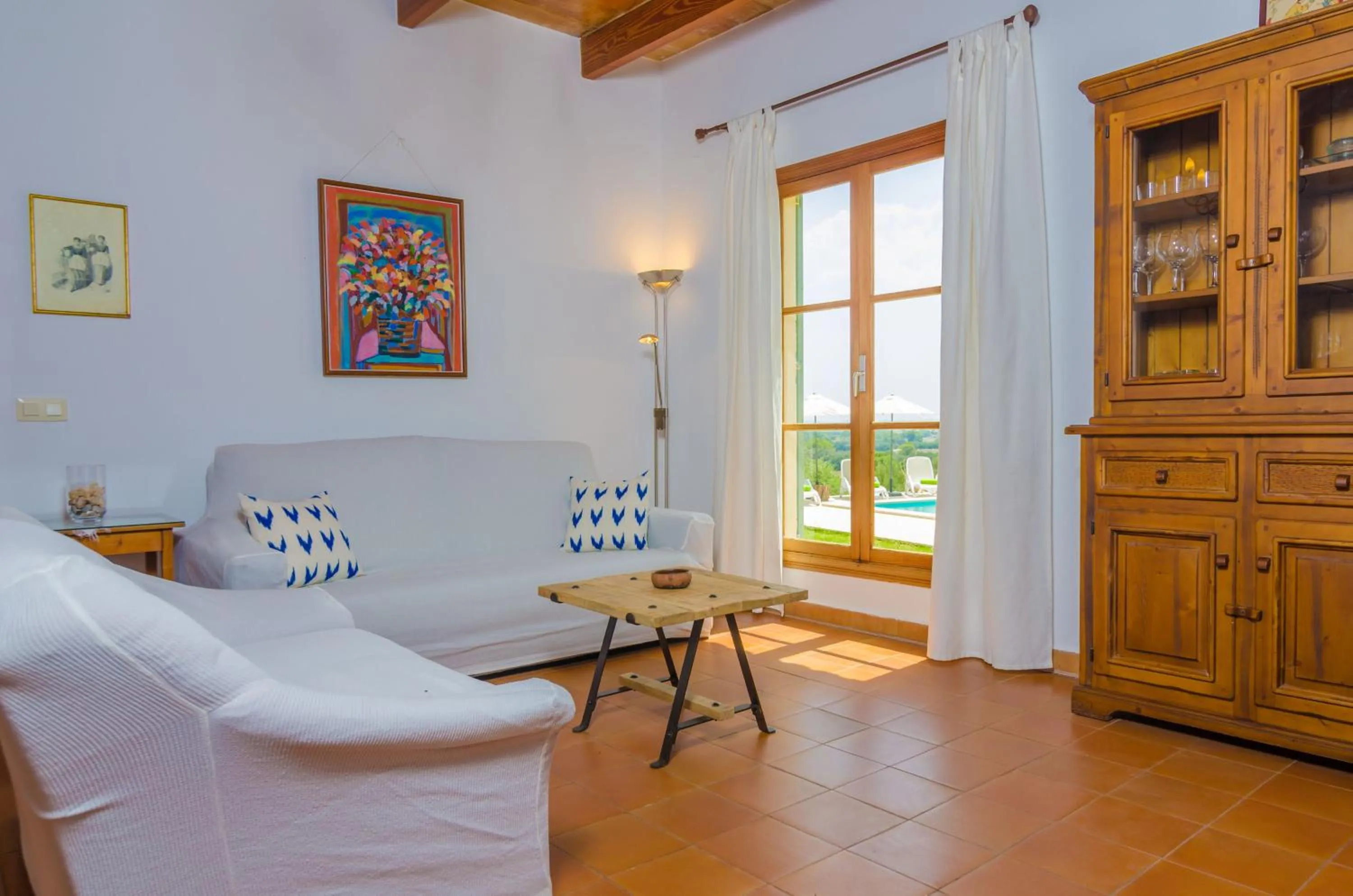 Living room in Son Mora