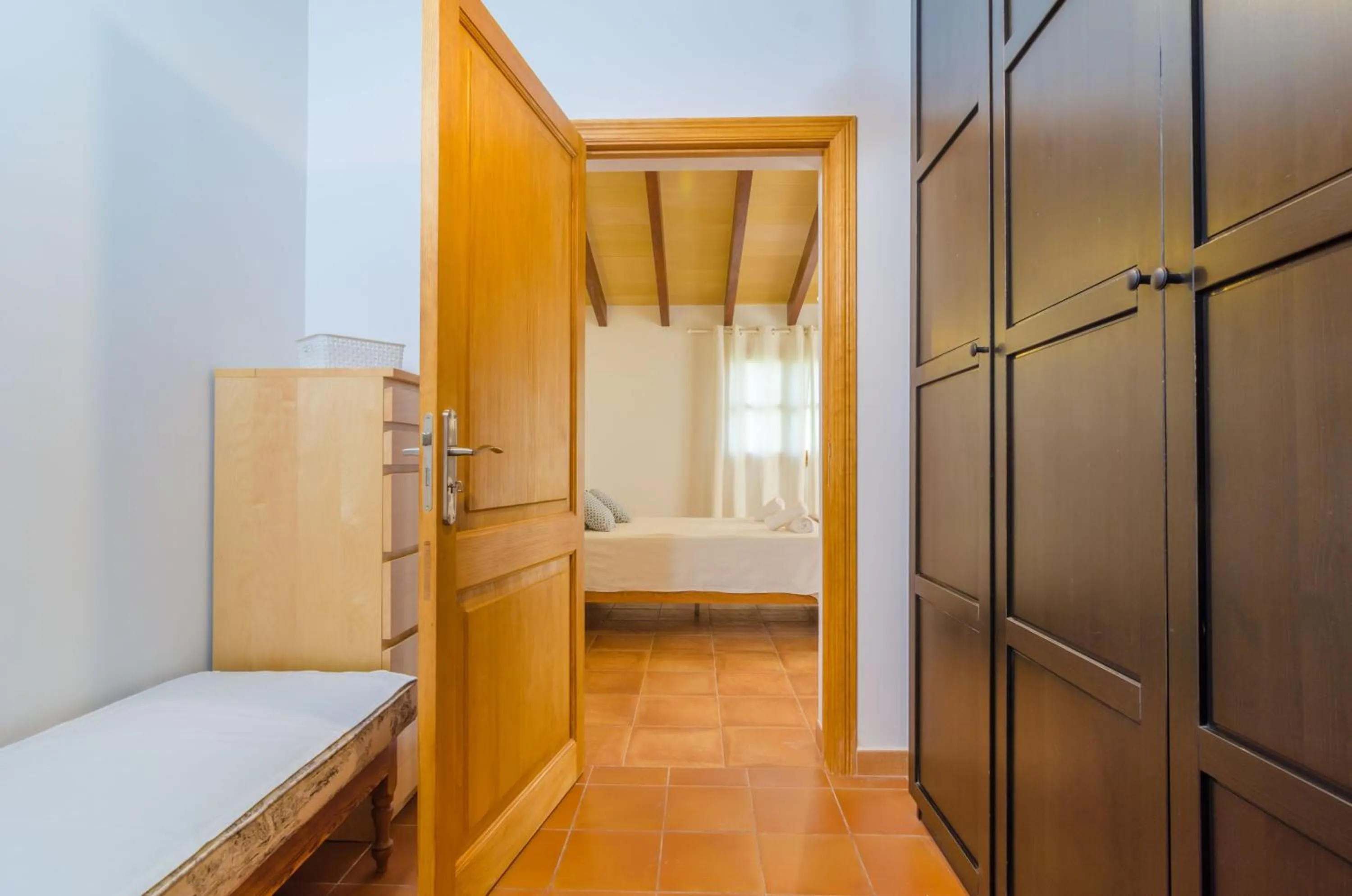 Decorative detail, Bed in Son Mora