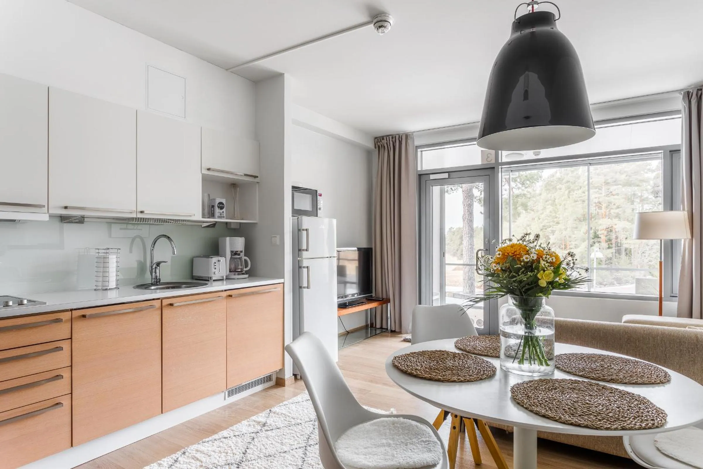 Dining area in Kultaranta Resort