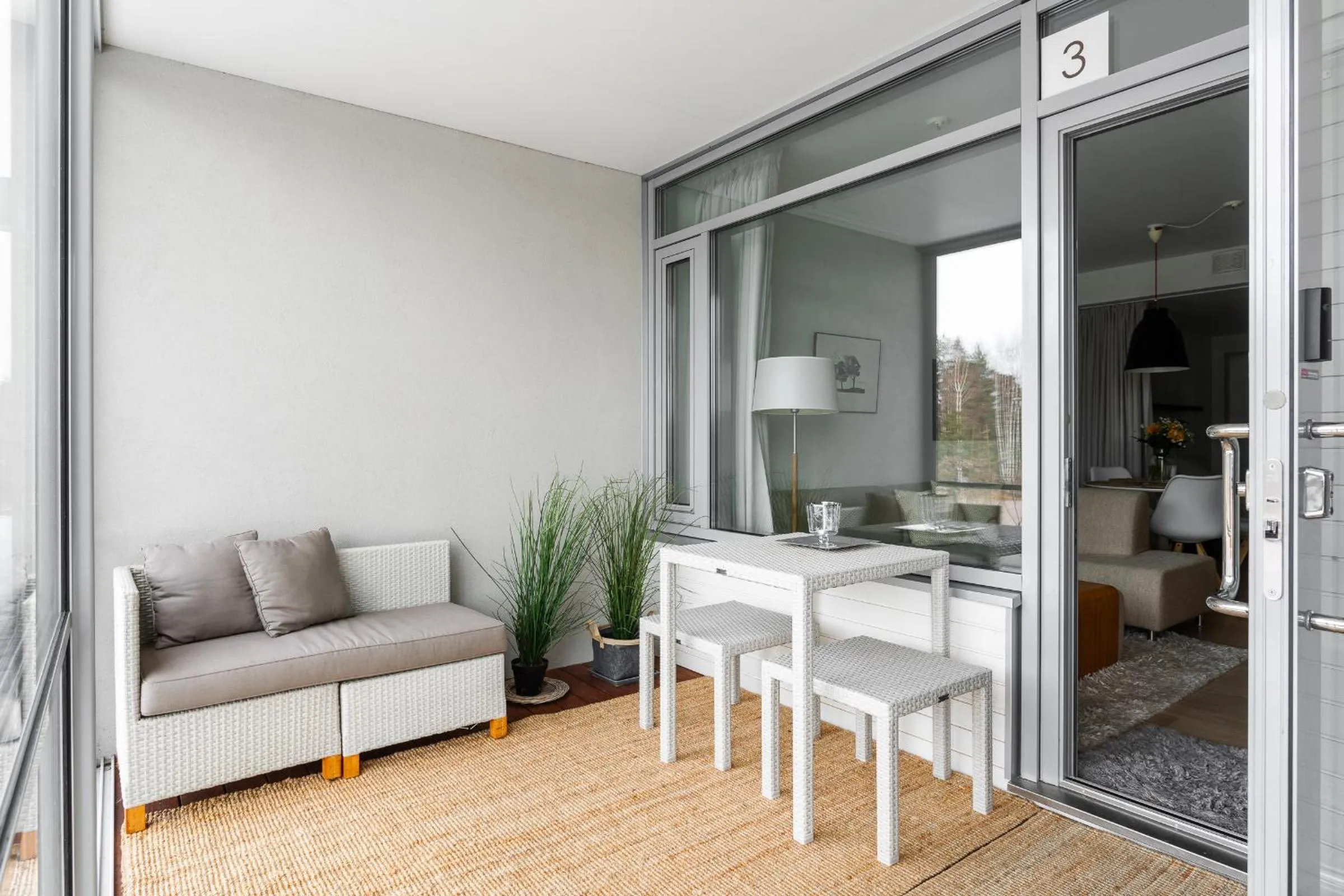 Patio in Kultaranta Resort