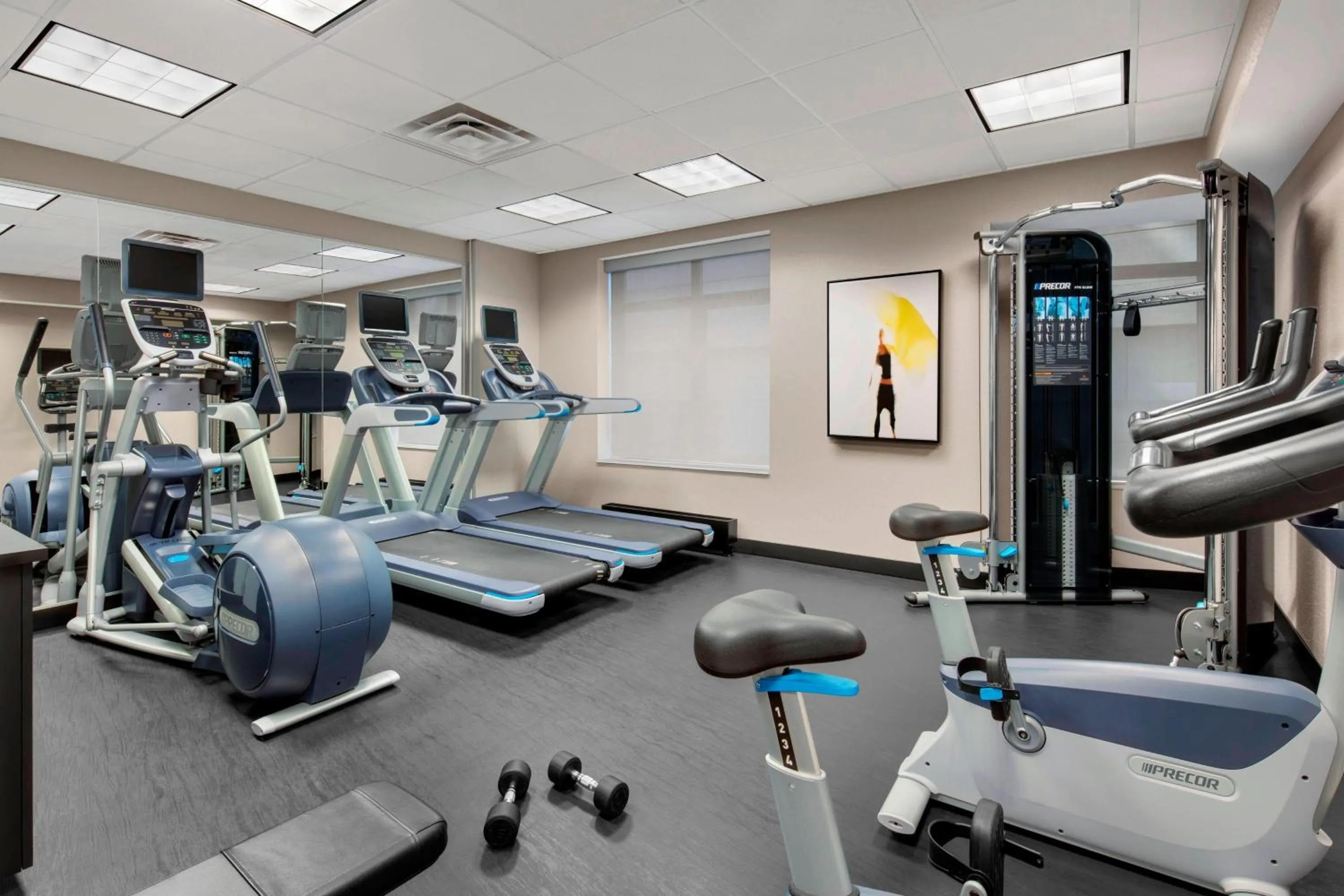 Fitness centre/facilities in Fairfield Inn and Suites Chicago Downtown/ Magnificent Mile