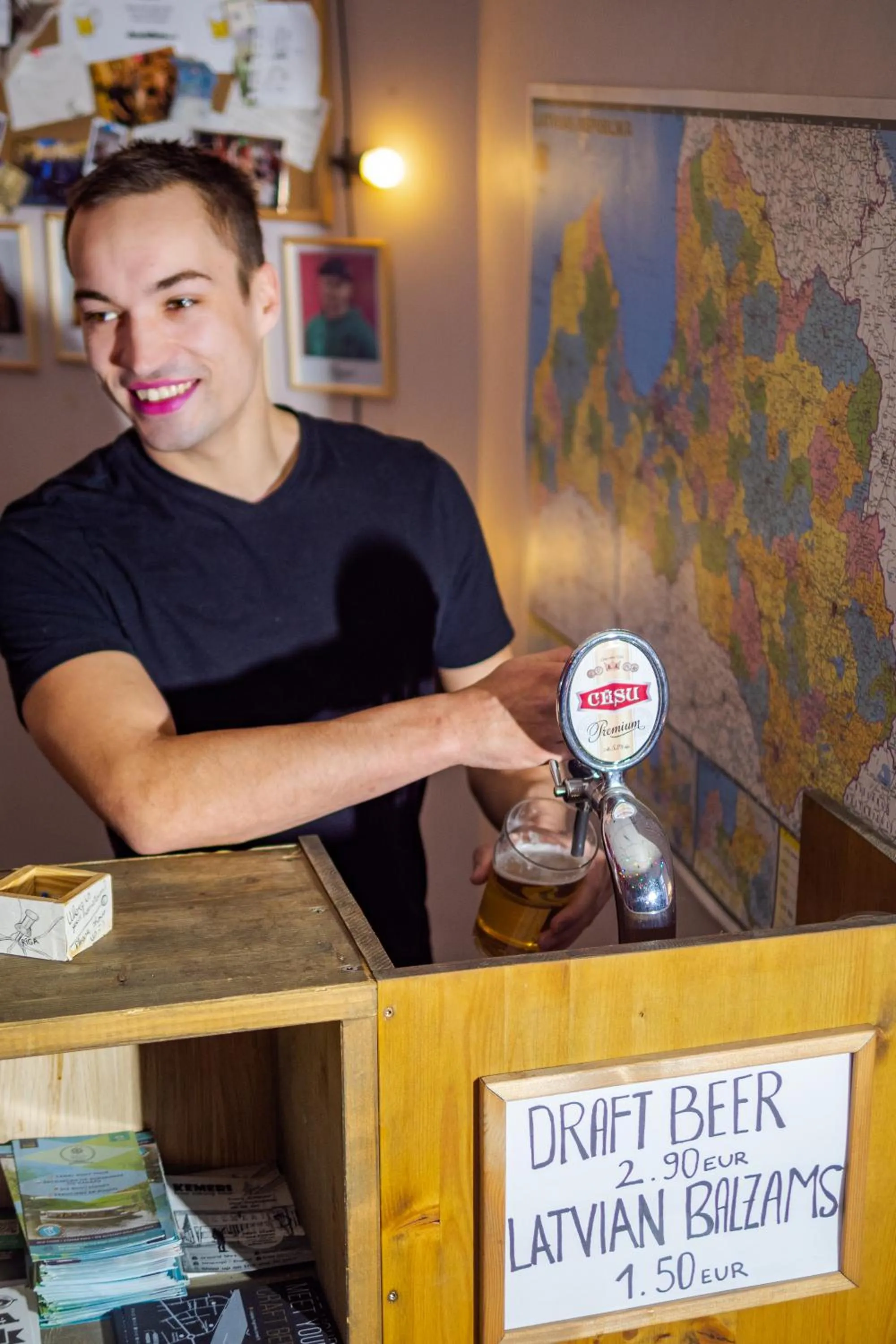 Drinks in Cinnamon Sally Backpackers Hostel