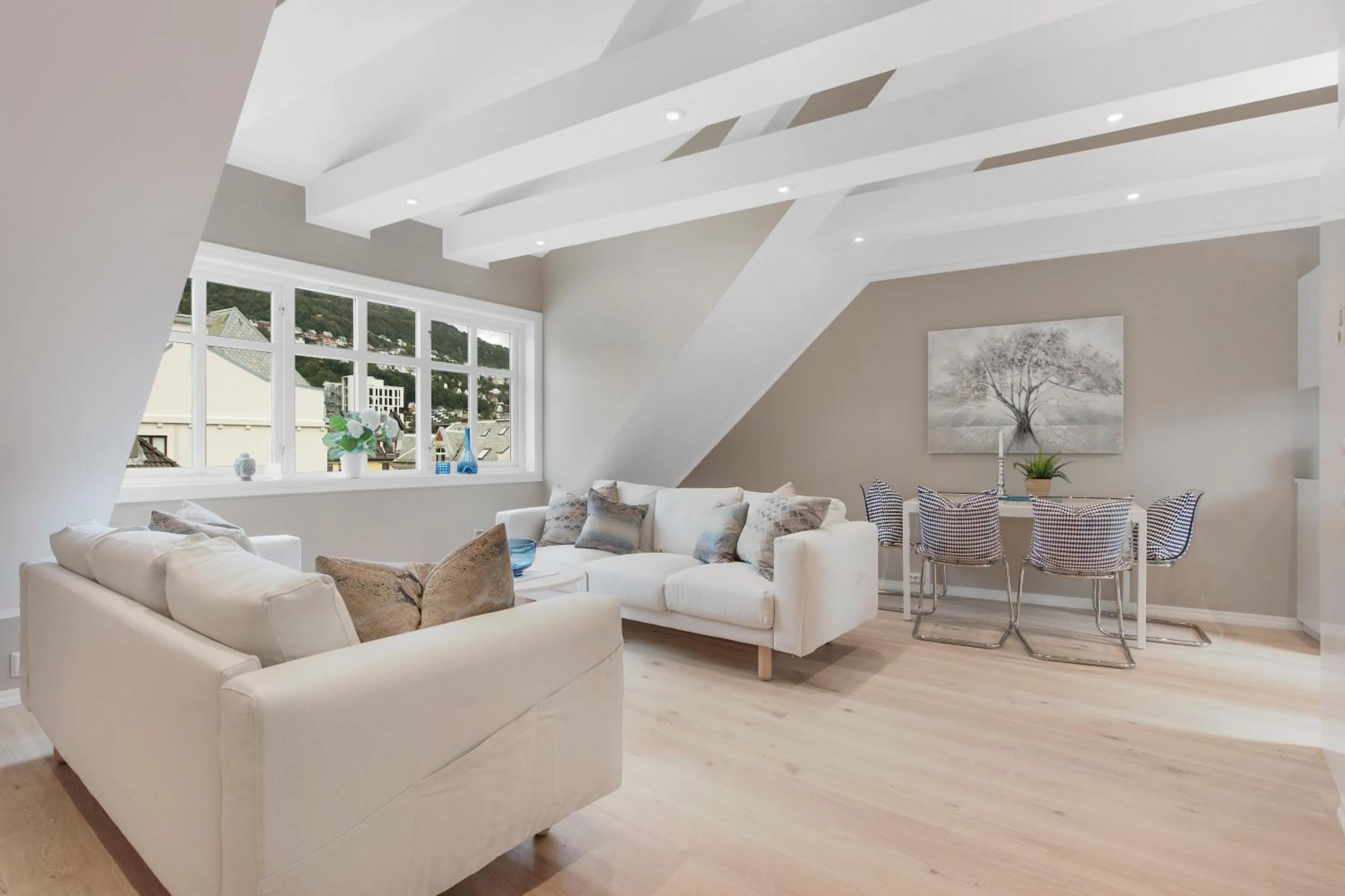 Living room in Fosswinckel Apartments