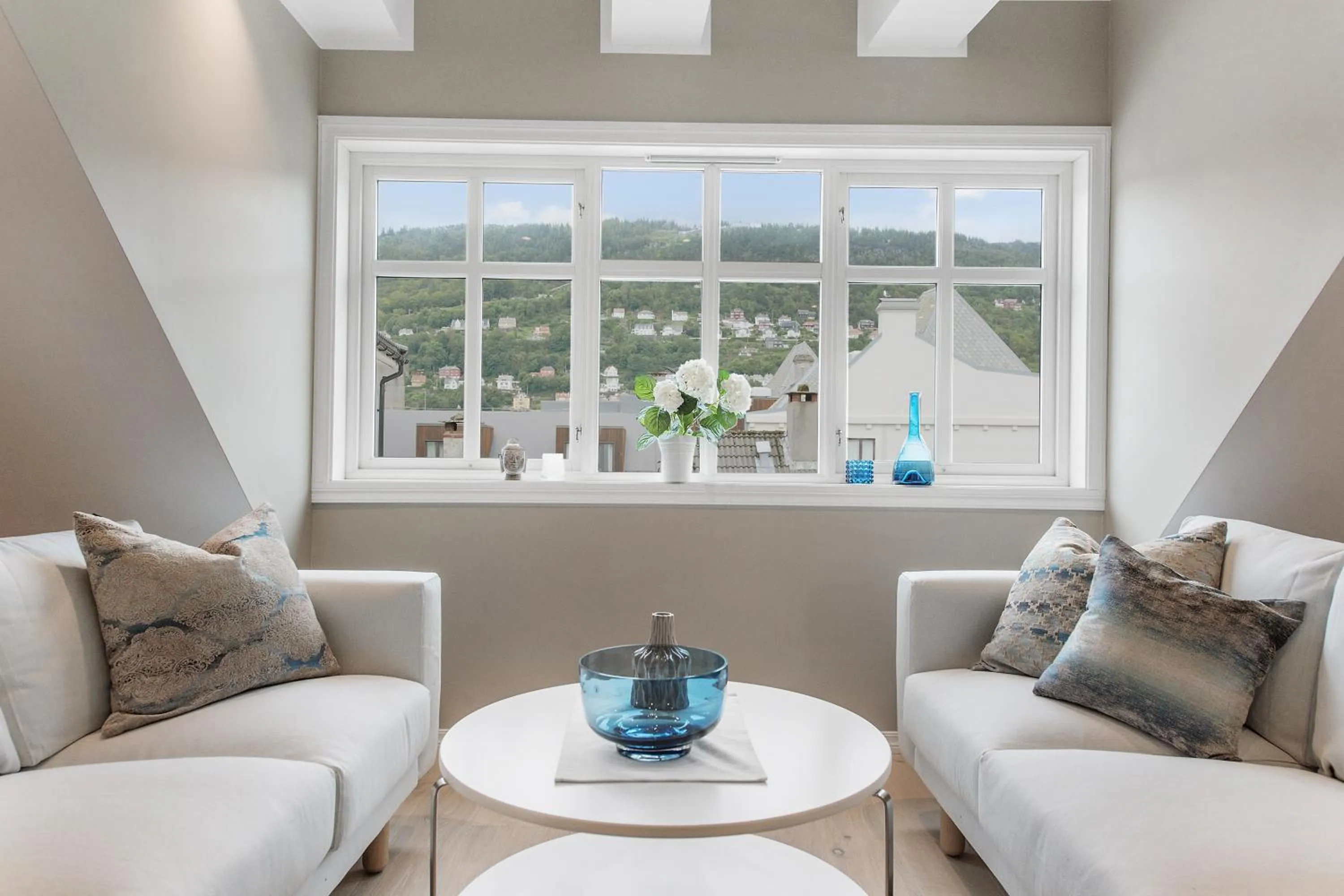 Living room in Fosswinckel Apartments