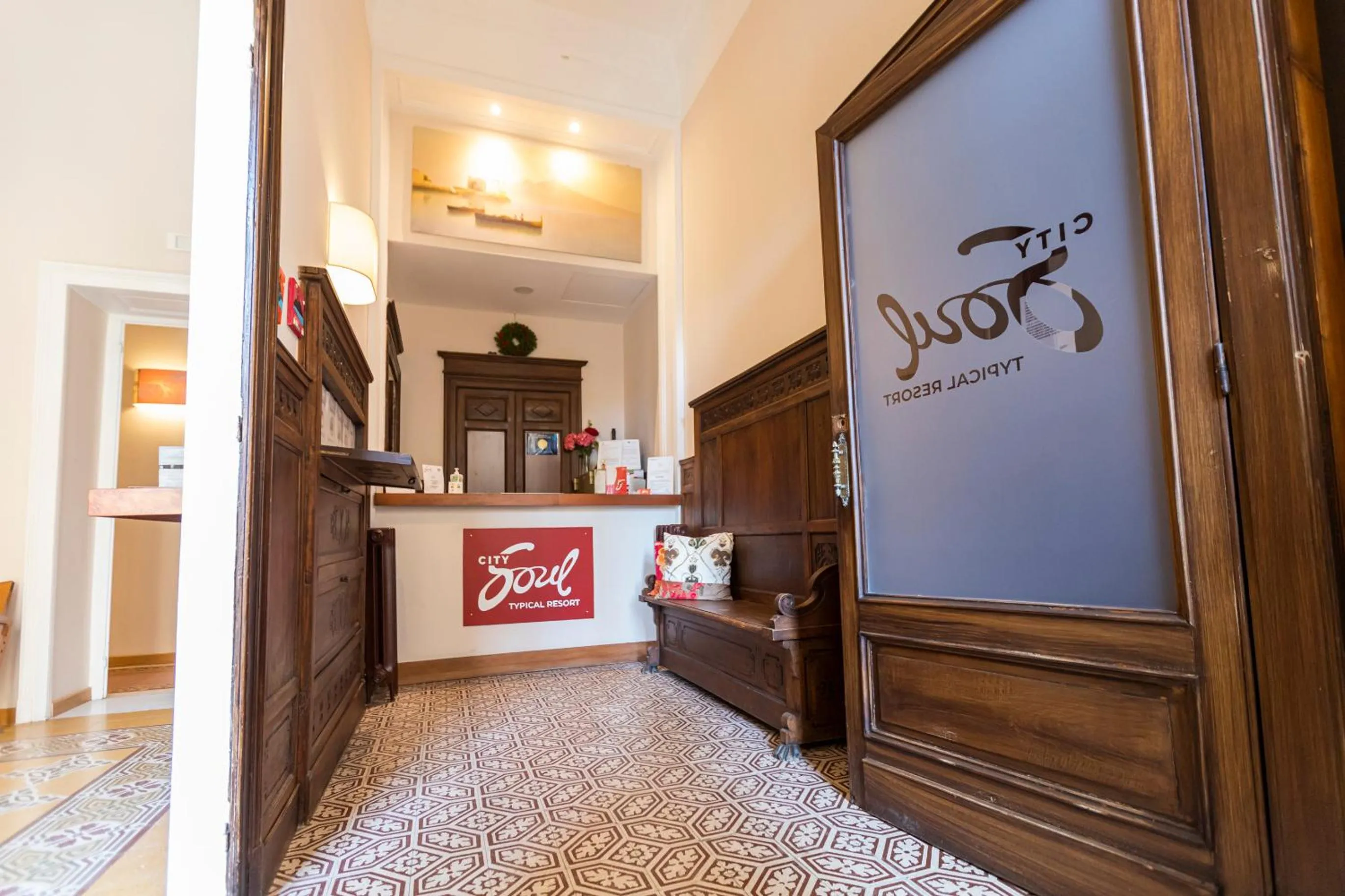 Lobby or reception in City Soul B&B