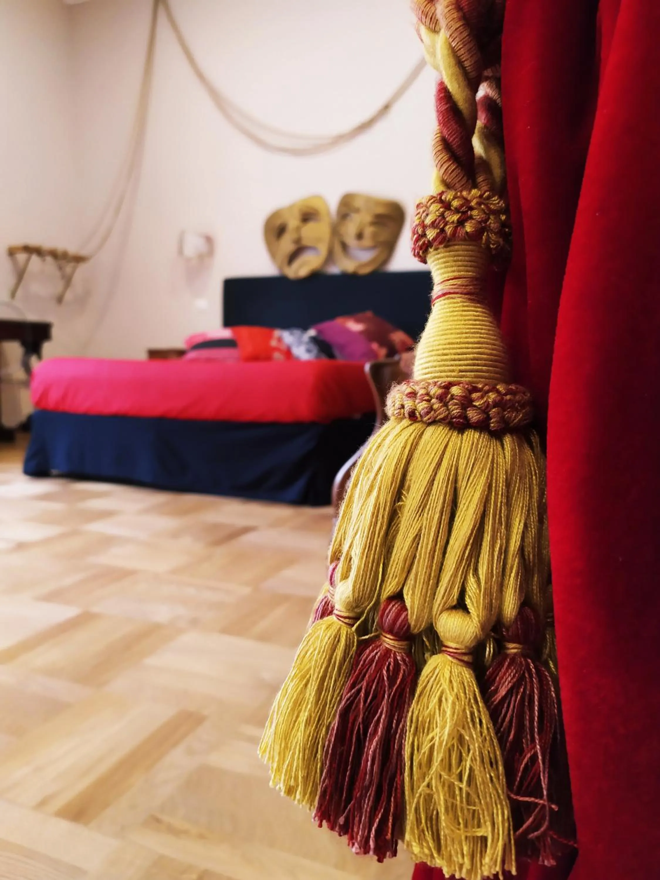 Decorative detail, Bed in City Soul B&B