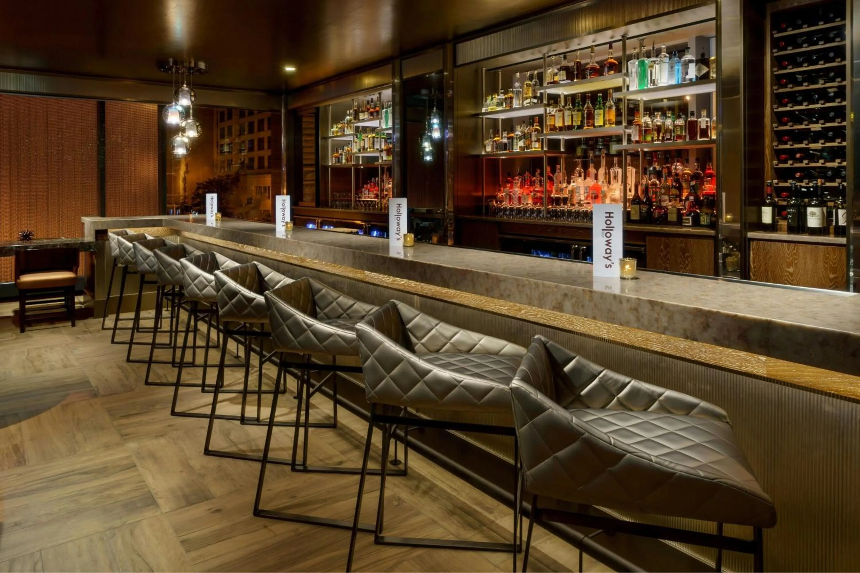 Lounge or bar in Residence Inn by Marriott Chicago Downtown/River North