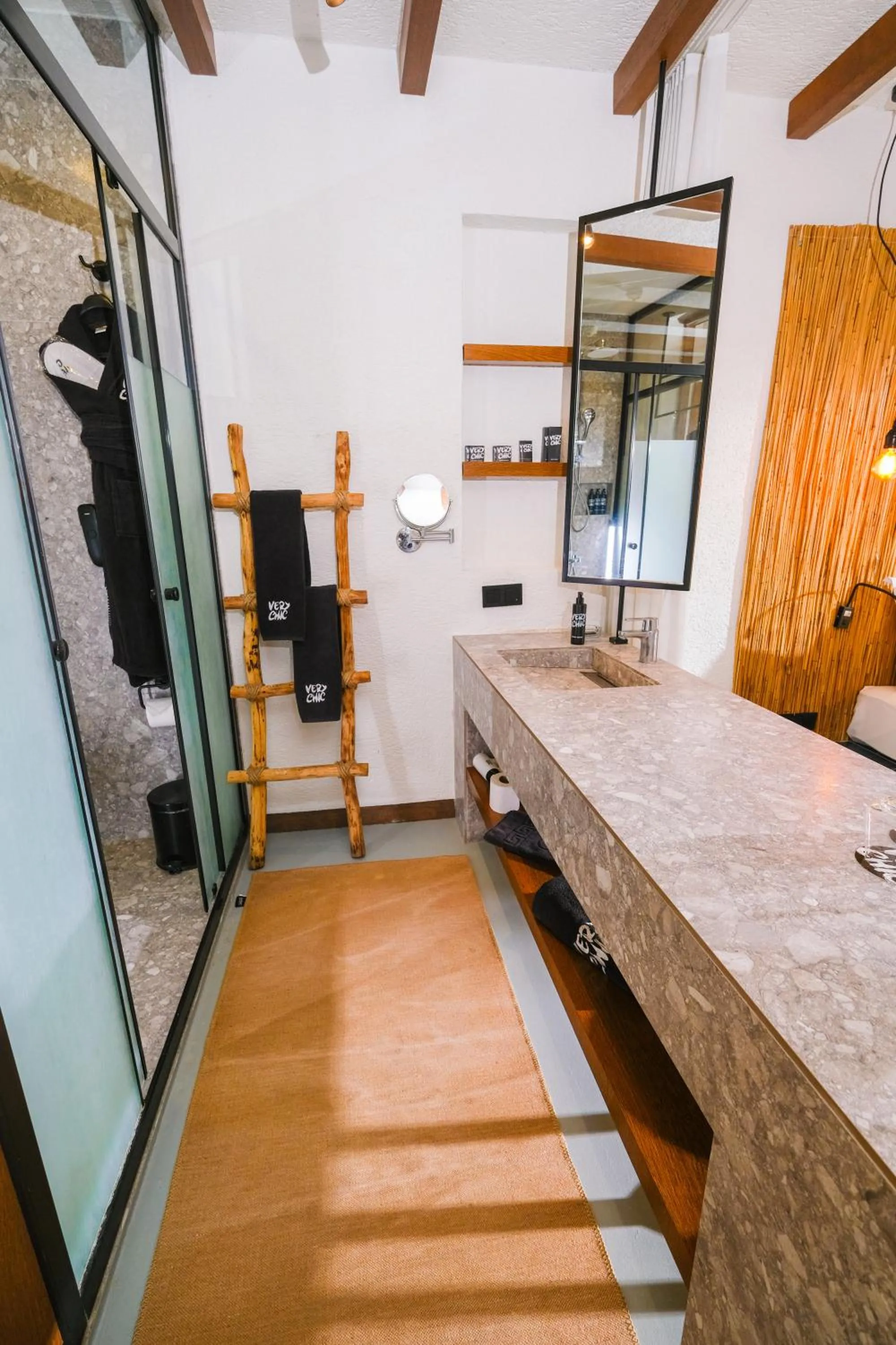 Bathroom, Bed in Very Chic Bodrum Adult Only