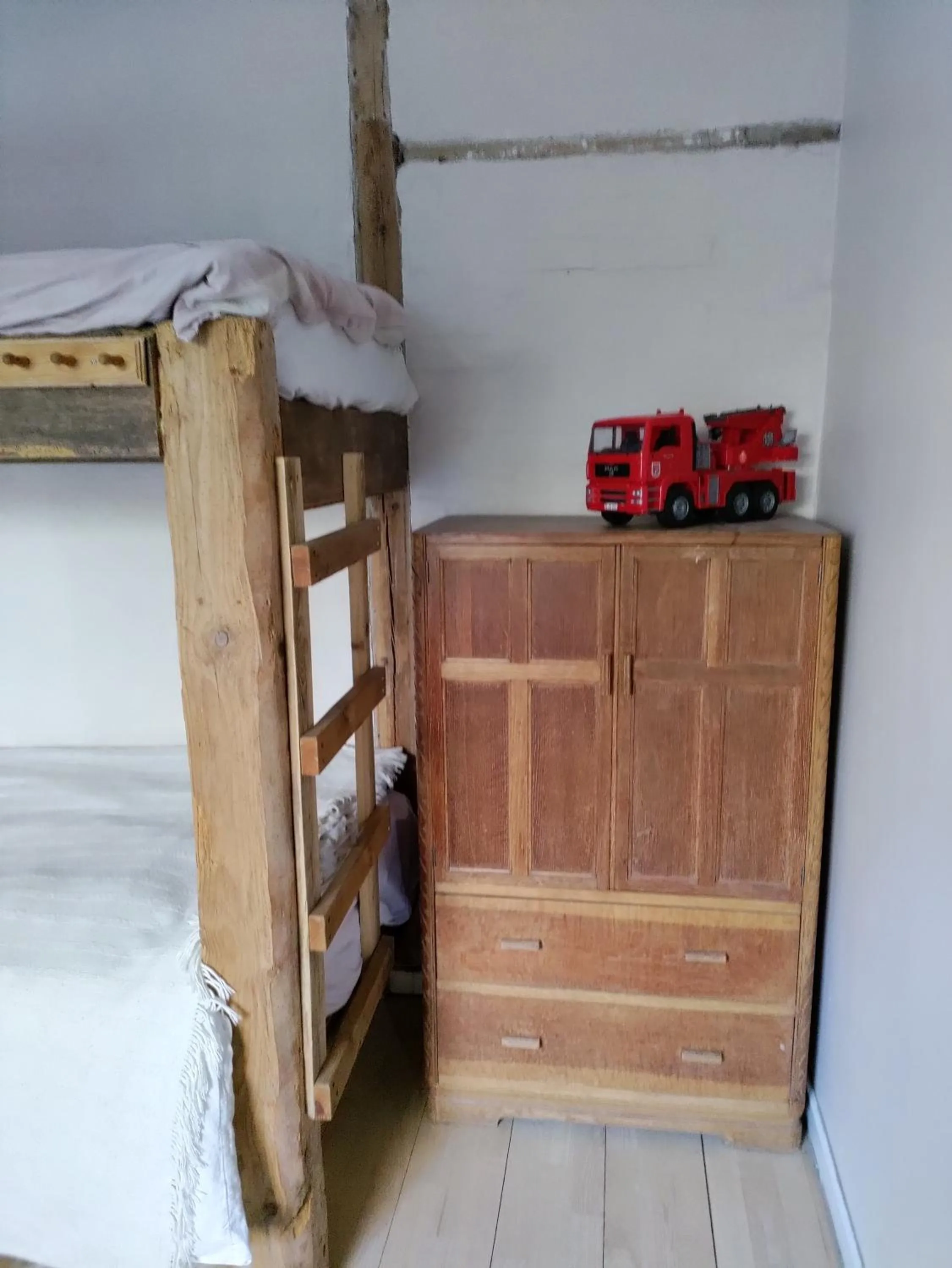 Bedroom, Bed in Petersholm