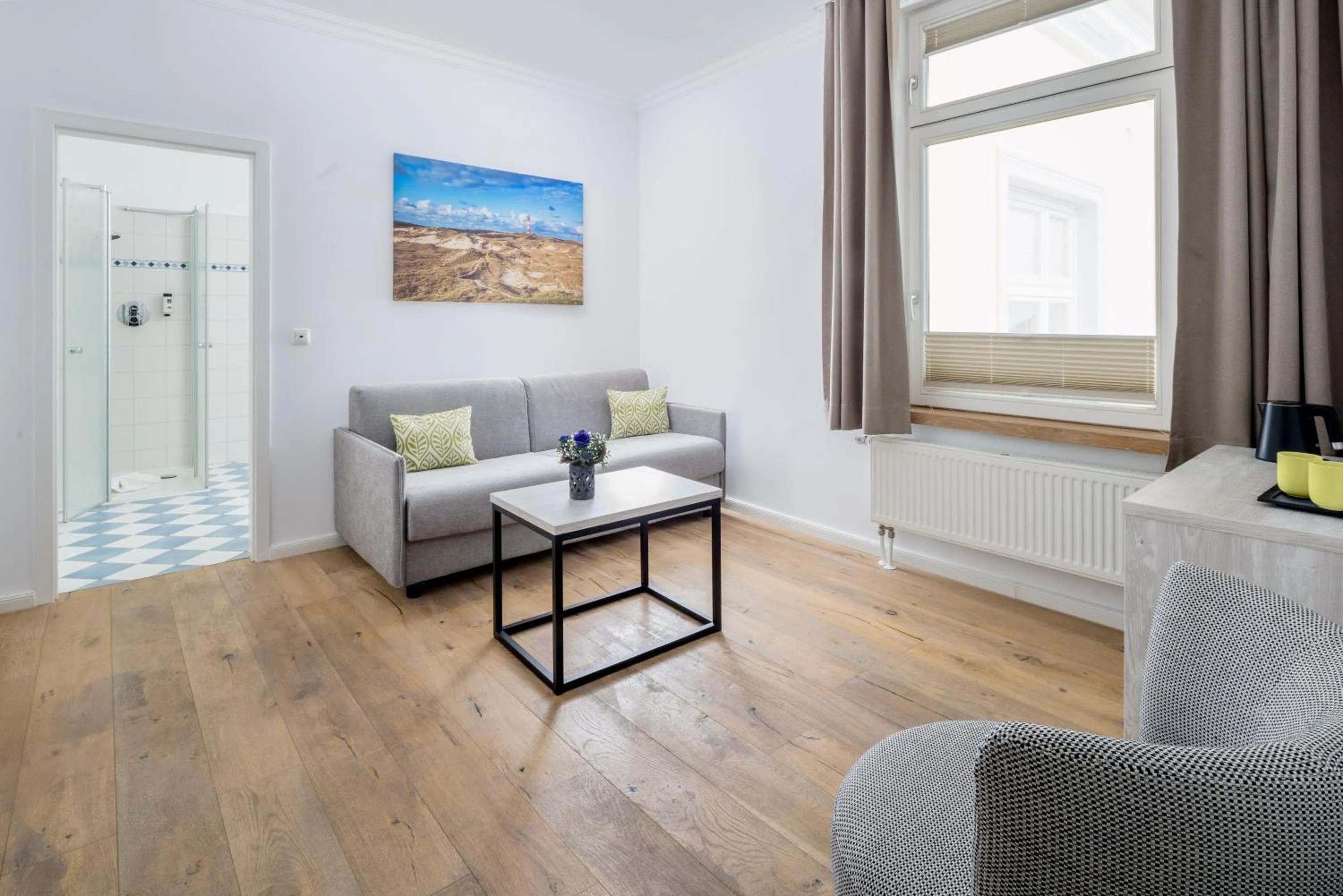 Living room in Parkhotel Wangerooge