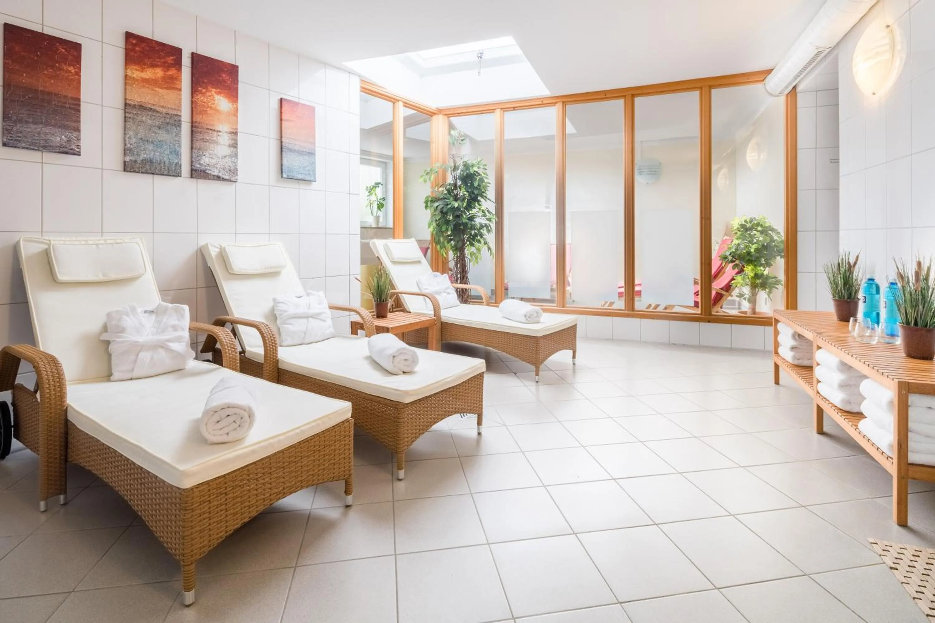 Sauna in Parkhotel Wangerooge