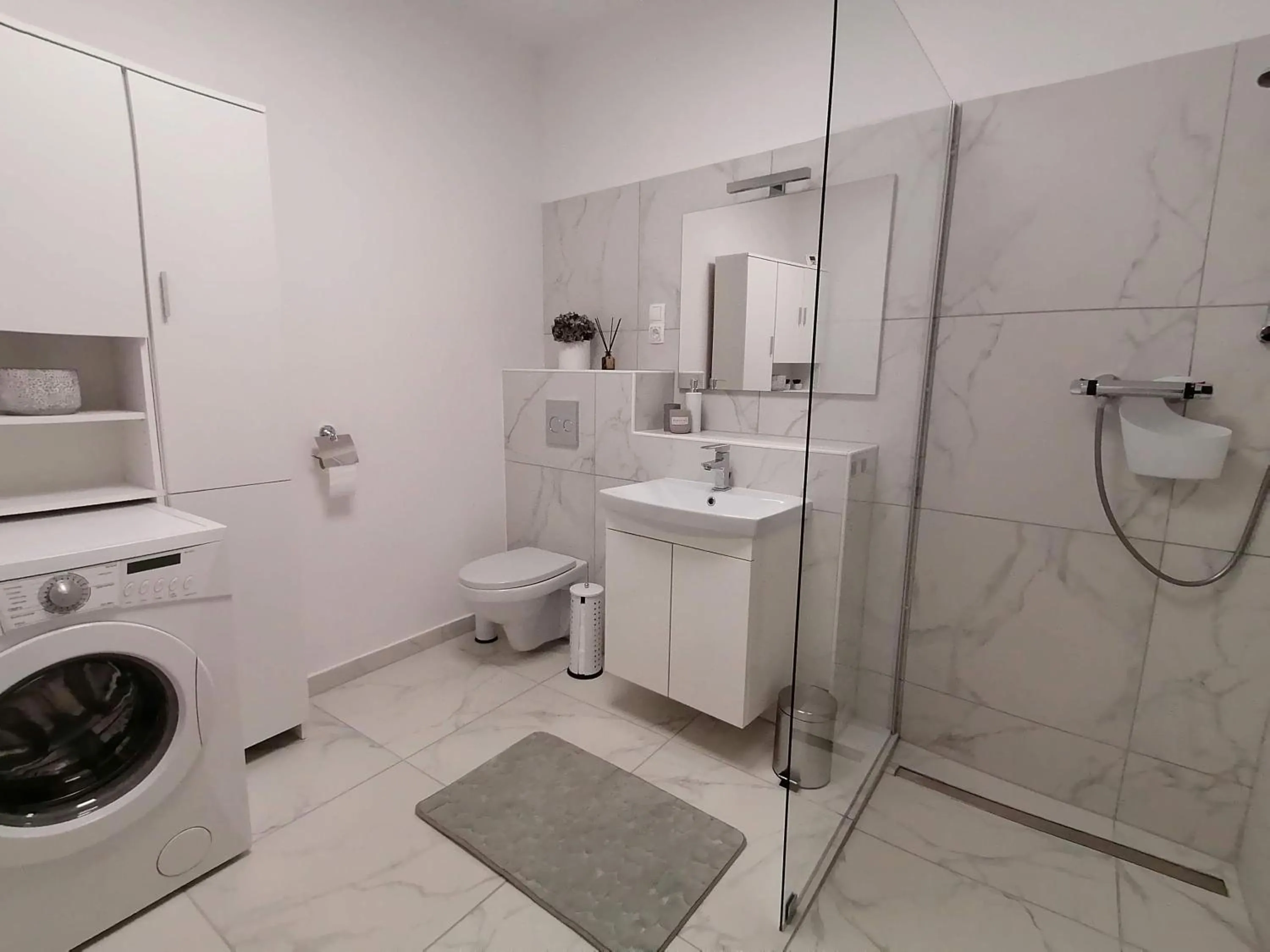 Bathroom in Apartment Mario