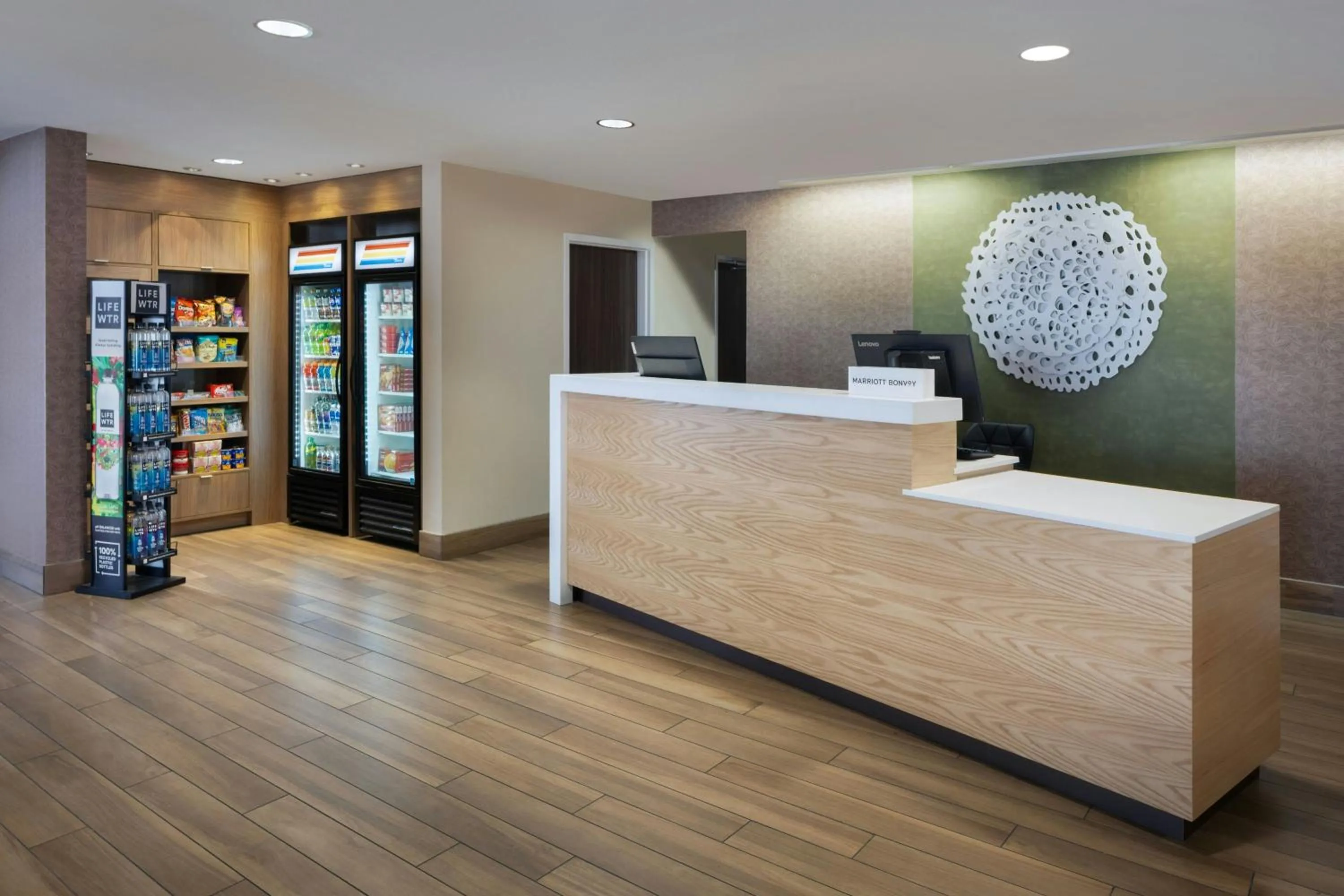 Lobby or reception in Fairfield Inn Las Vegas Convention Center