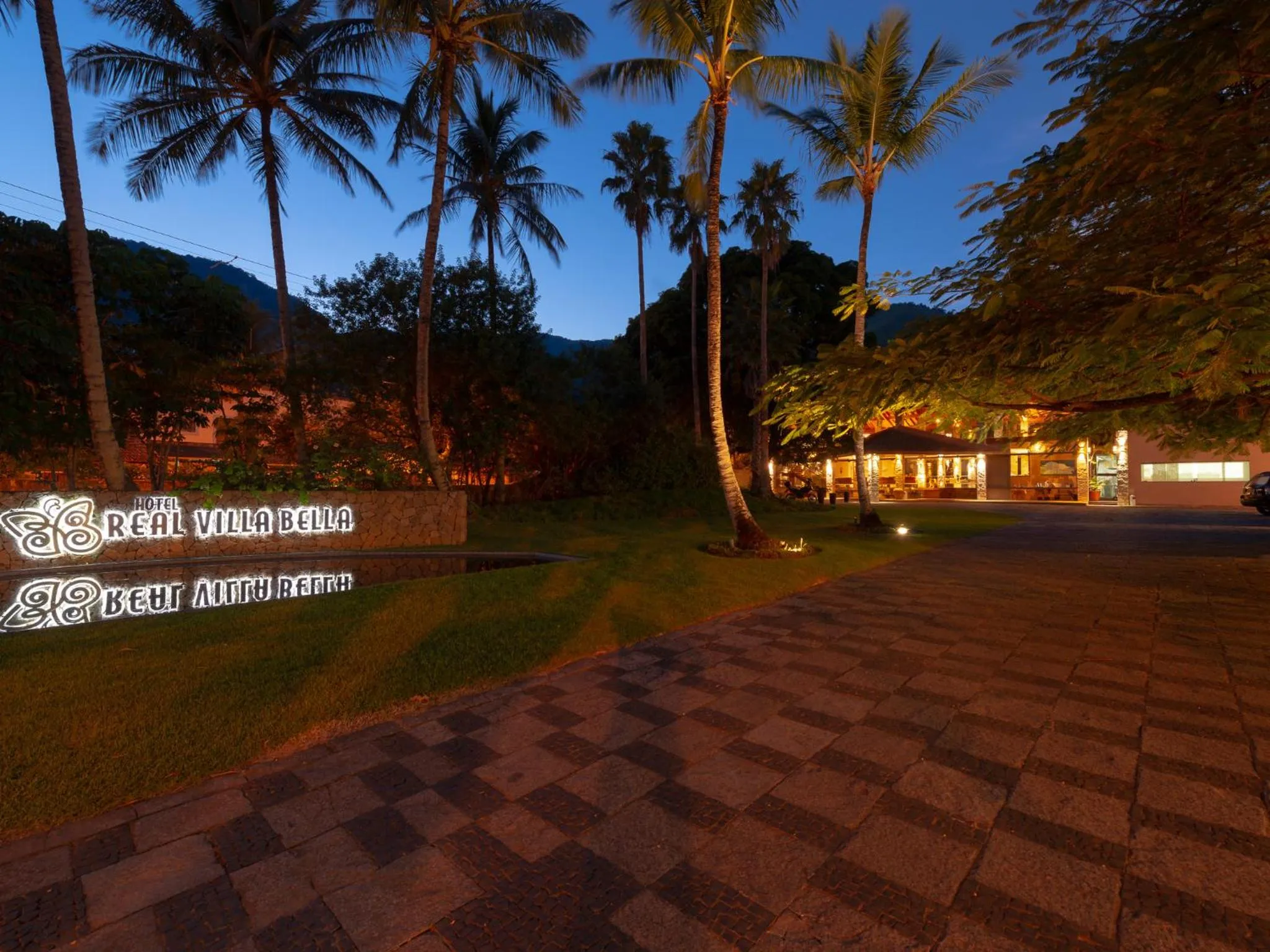 Property logo or sign in Hotel Real Villa Bella