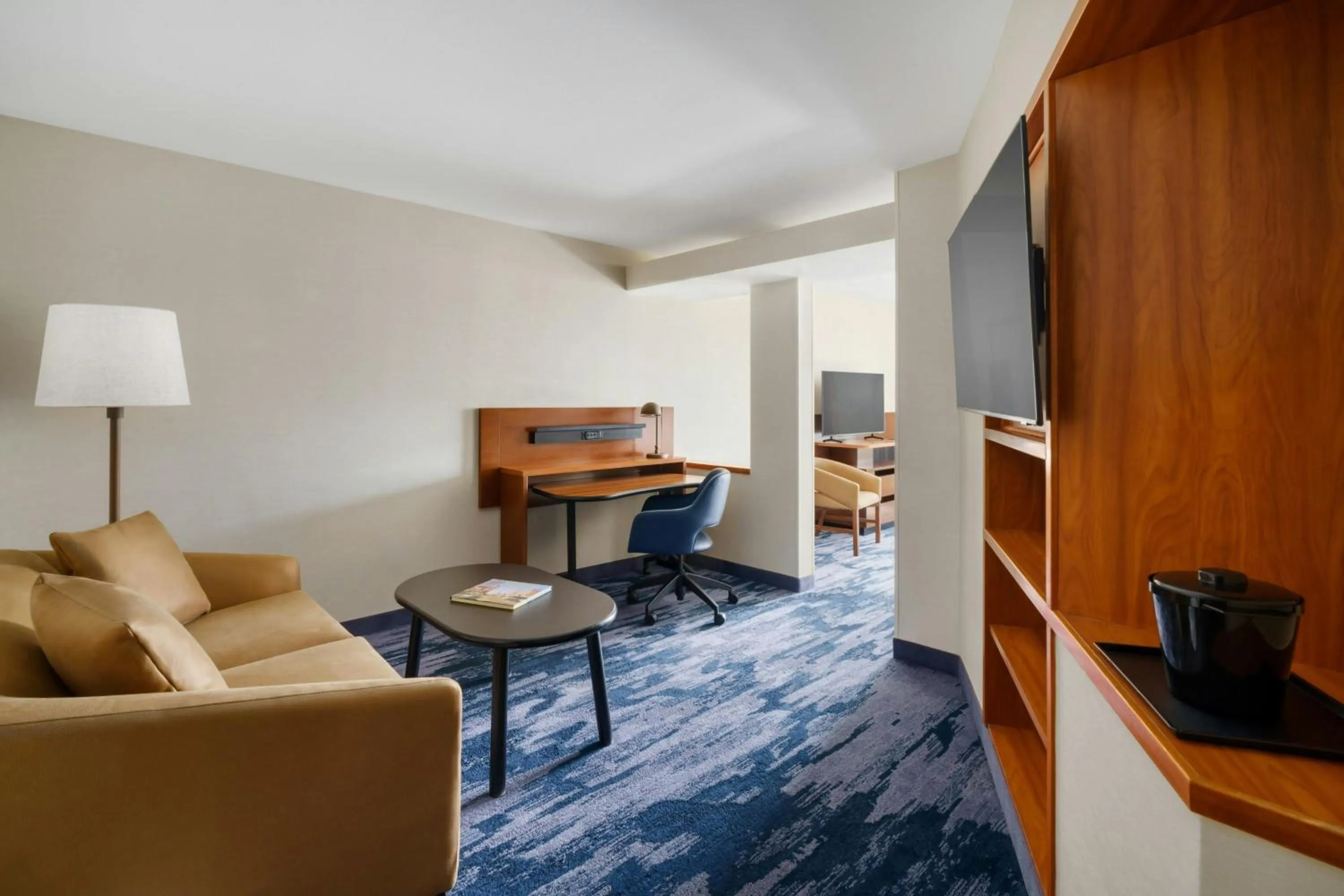 Living room in Fairfield by Marriott Inn & Suites Las Vegas Stadium Area