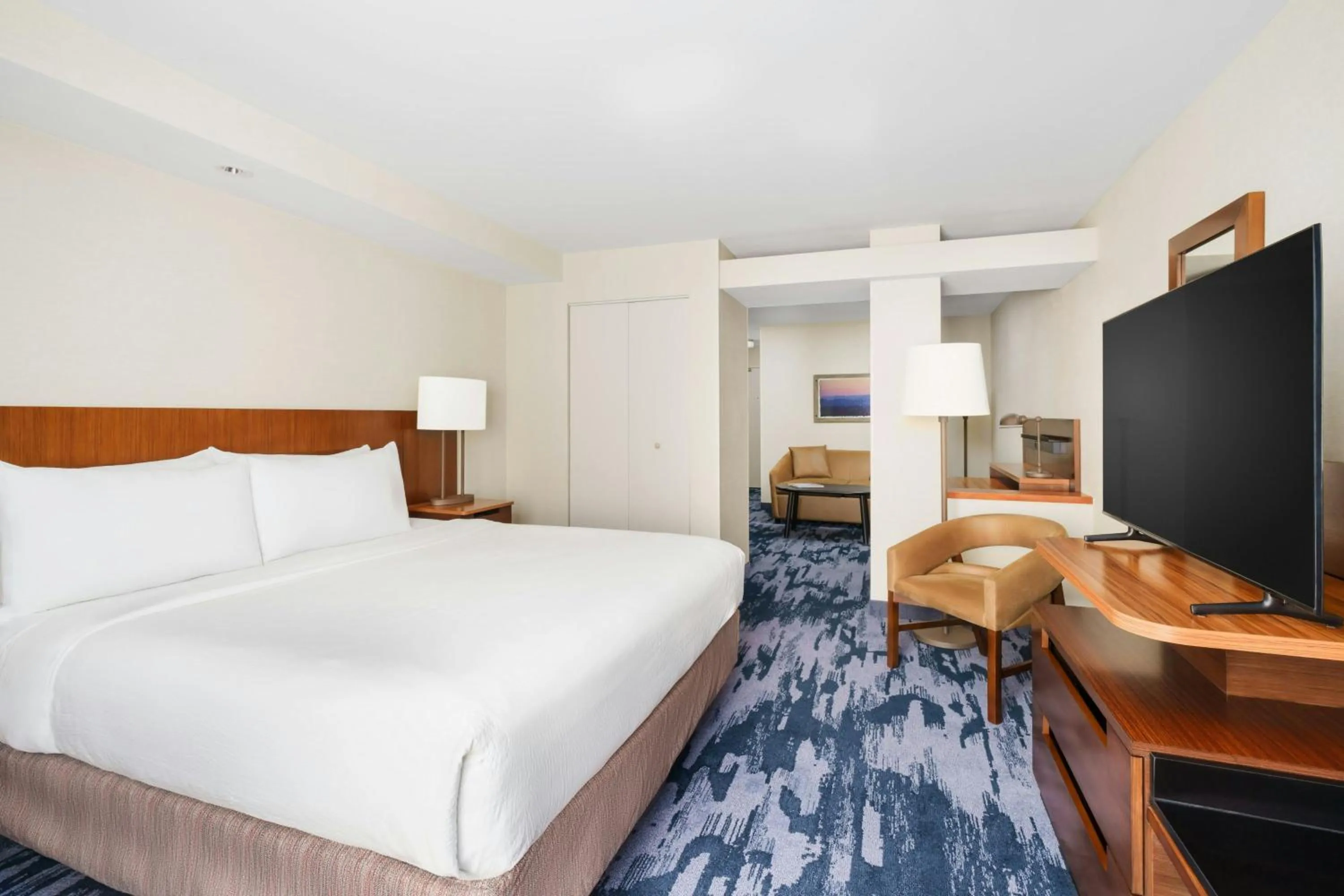 Bedroom, Bed in Fairfield by Marriott Inn & Suites Las Vegas Stadium Area