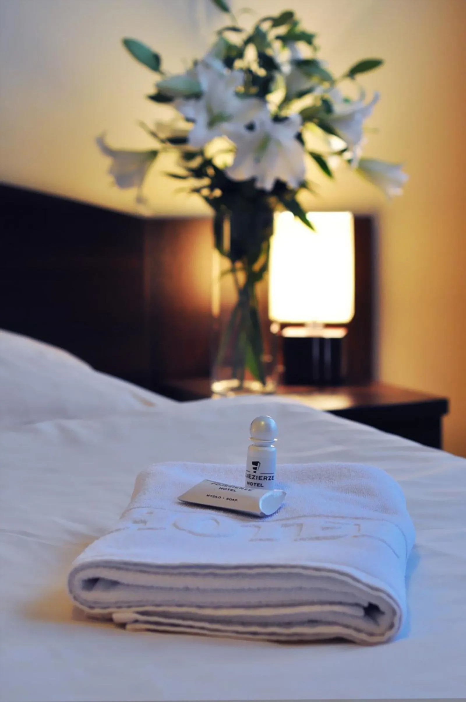 Bed in Hotel Pojezierze