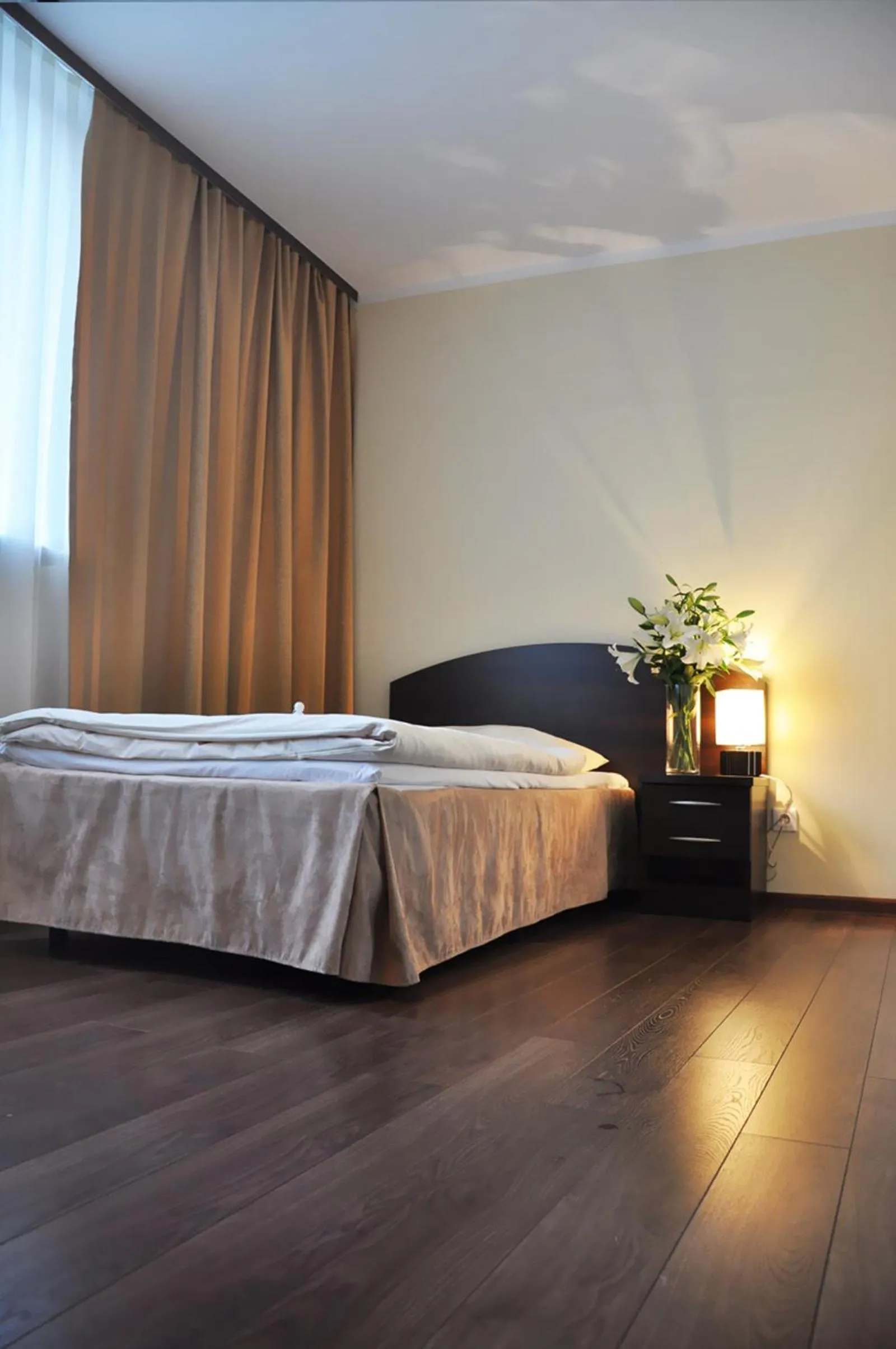 Bed in Hotel Pojezierze