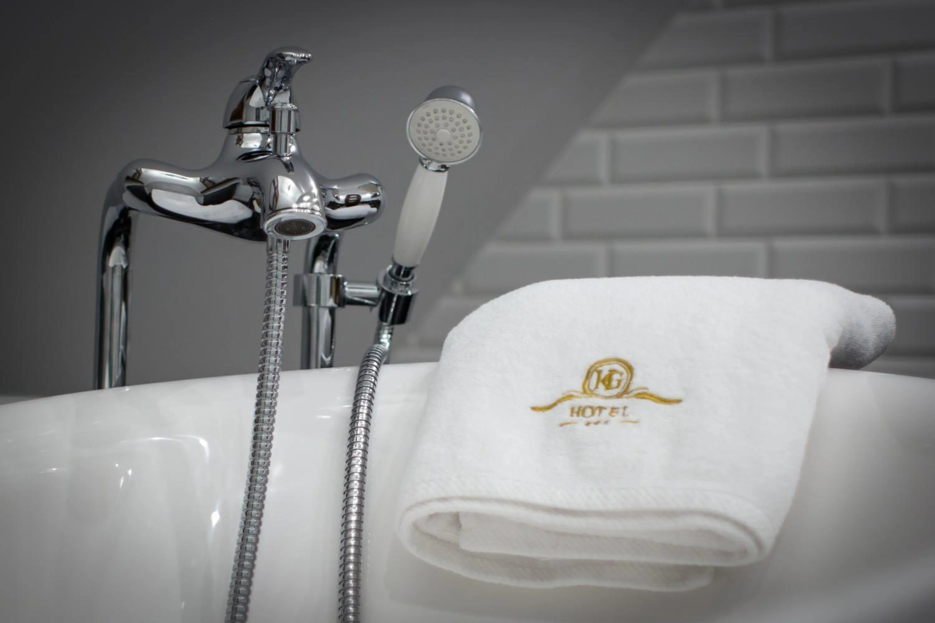 Bathroom in HG Hotel