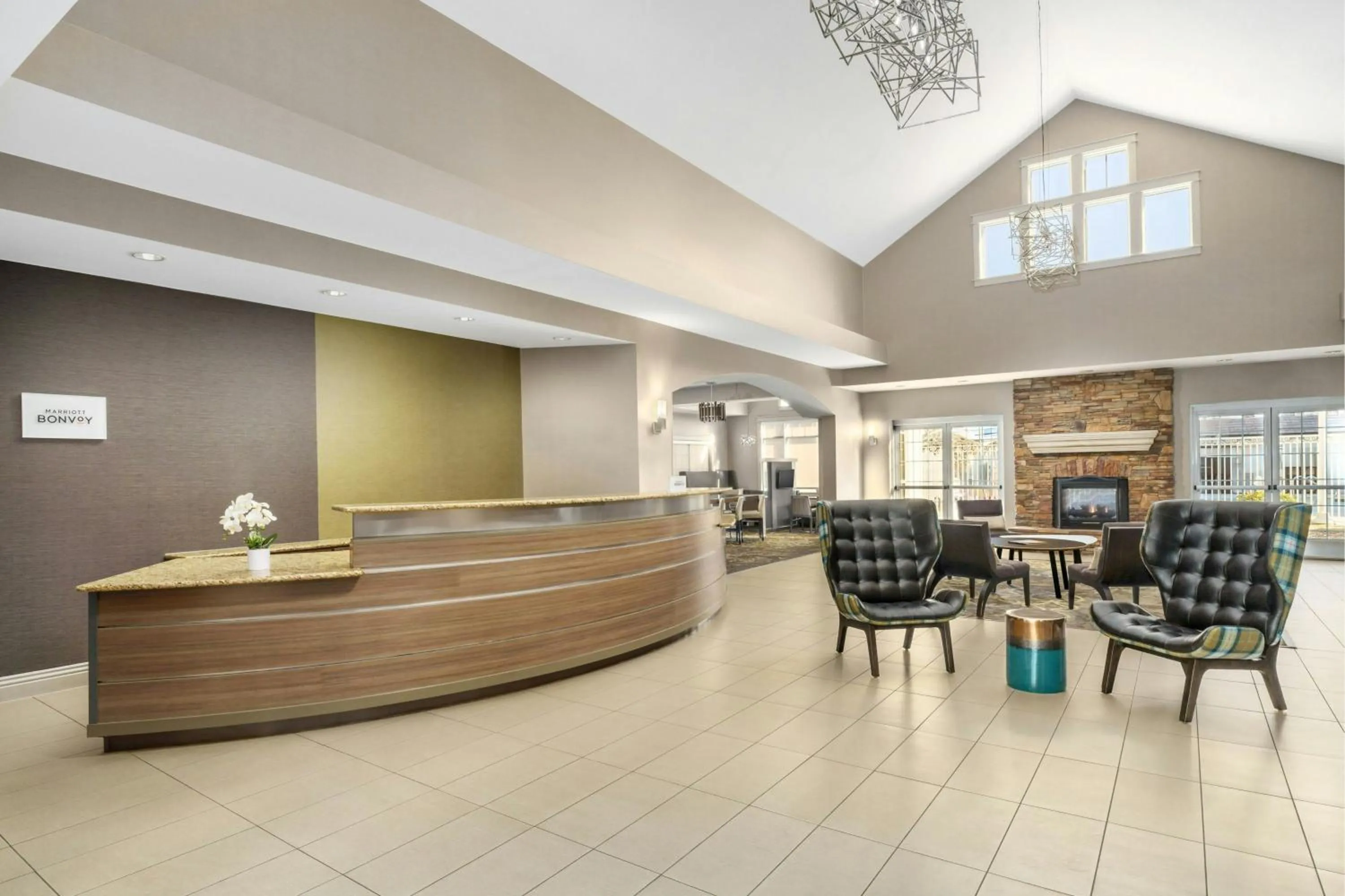 Lobby or reception in Residence Inn By Marriott Las Vegas Stadium Area