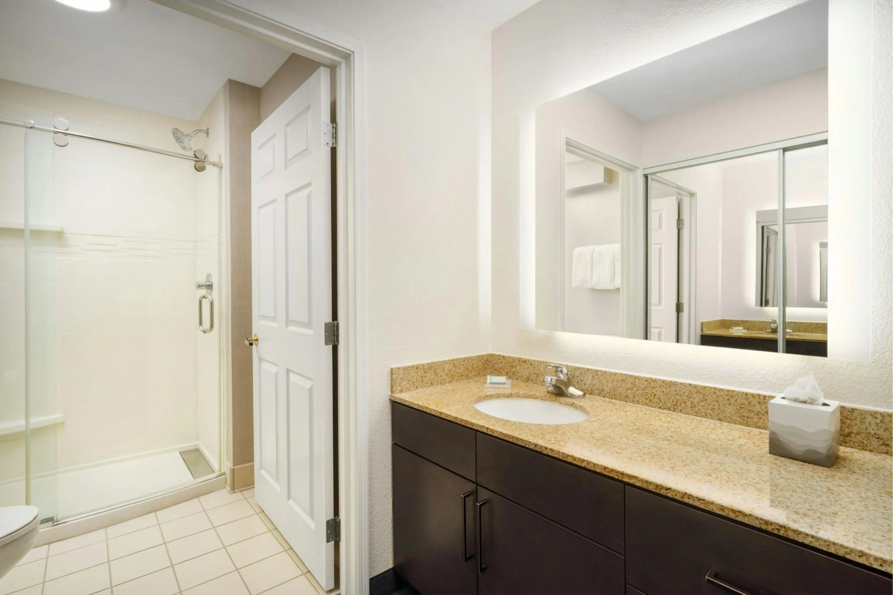 Bathroom in Residence Inn By Marriott Las Vegas Stadium Area