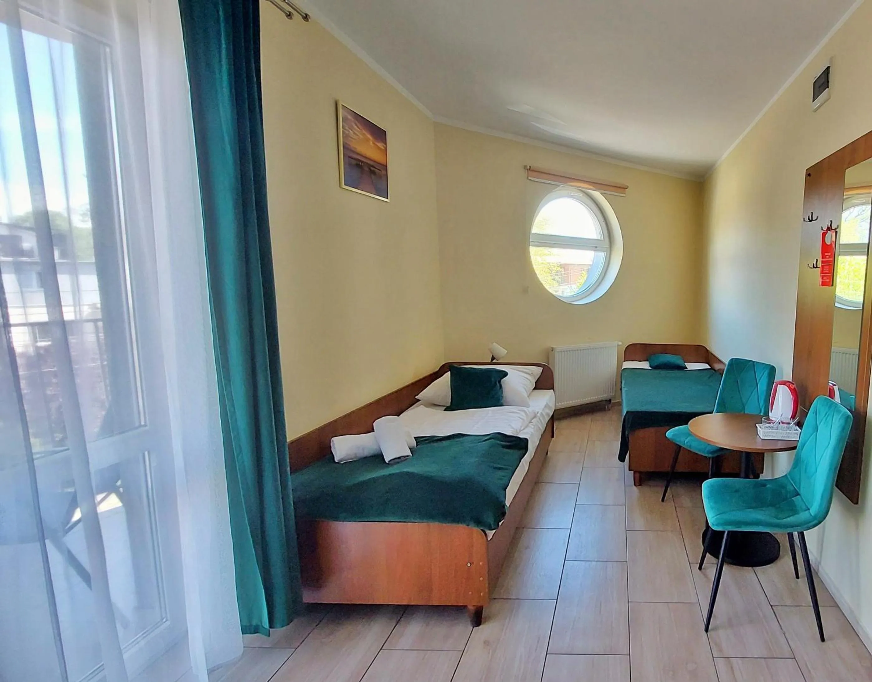 Balcony/Terrace, Bed in Rezydencja Korab