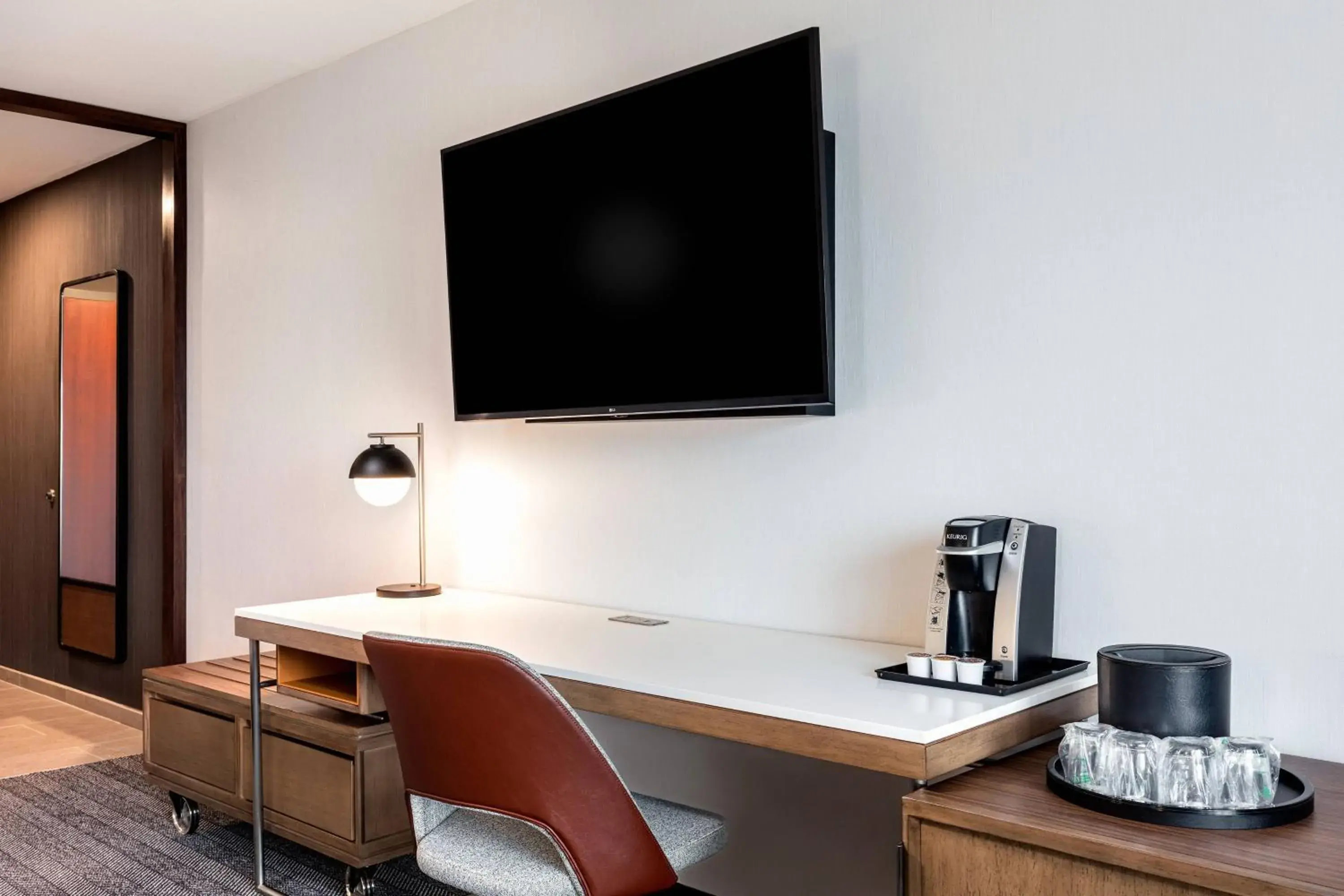 Queen Room with Two Queen Beds and Adapted Tub - Mobility and Hearing Accessible in Courtyard by Marriott Anaheim Resort/Convention Center Queen Room with Two Queen Beds and Adapted Tub - Mobility and Hearing Accessible in Courtyard by Marriott Anaheim Resort/Convention Center