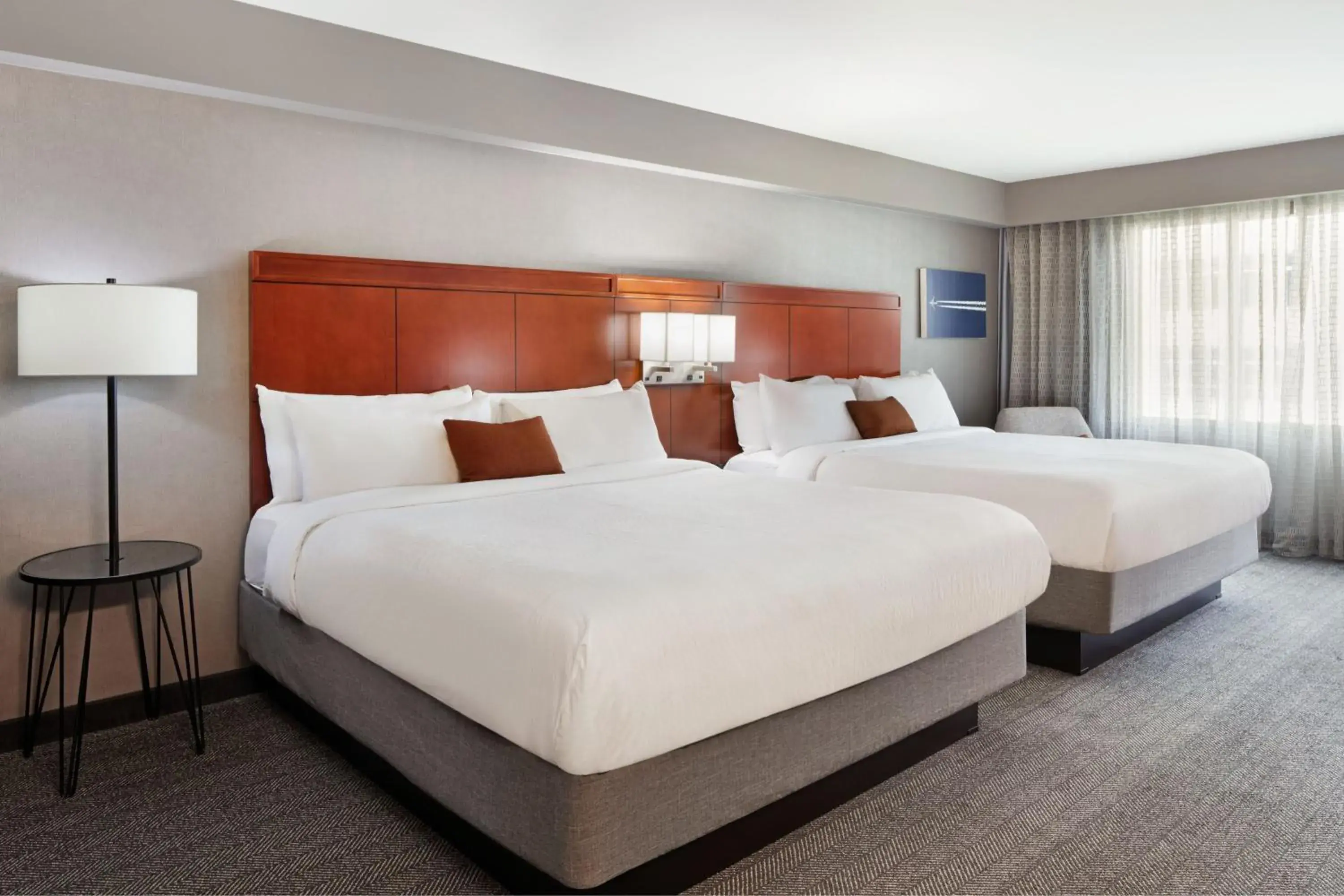 King Room with Two King Beds in Courtyard by Marriott Los Angeles LAX / Century Boulevard King Room with Two King Beds in Courtyard by Marriott Los Angeles LAX / Century Boulevard