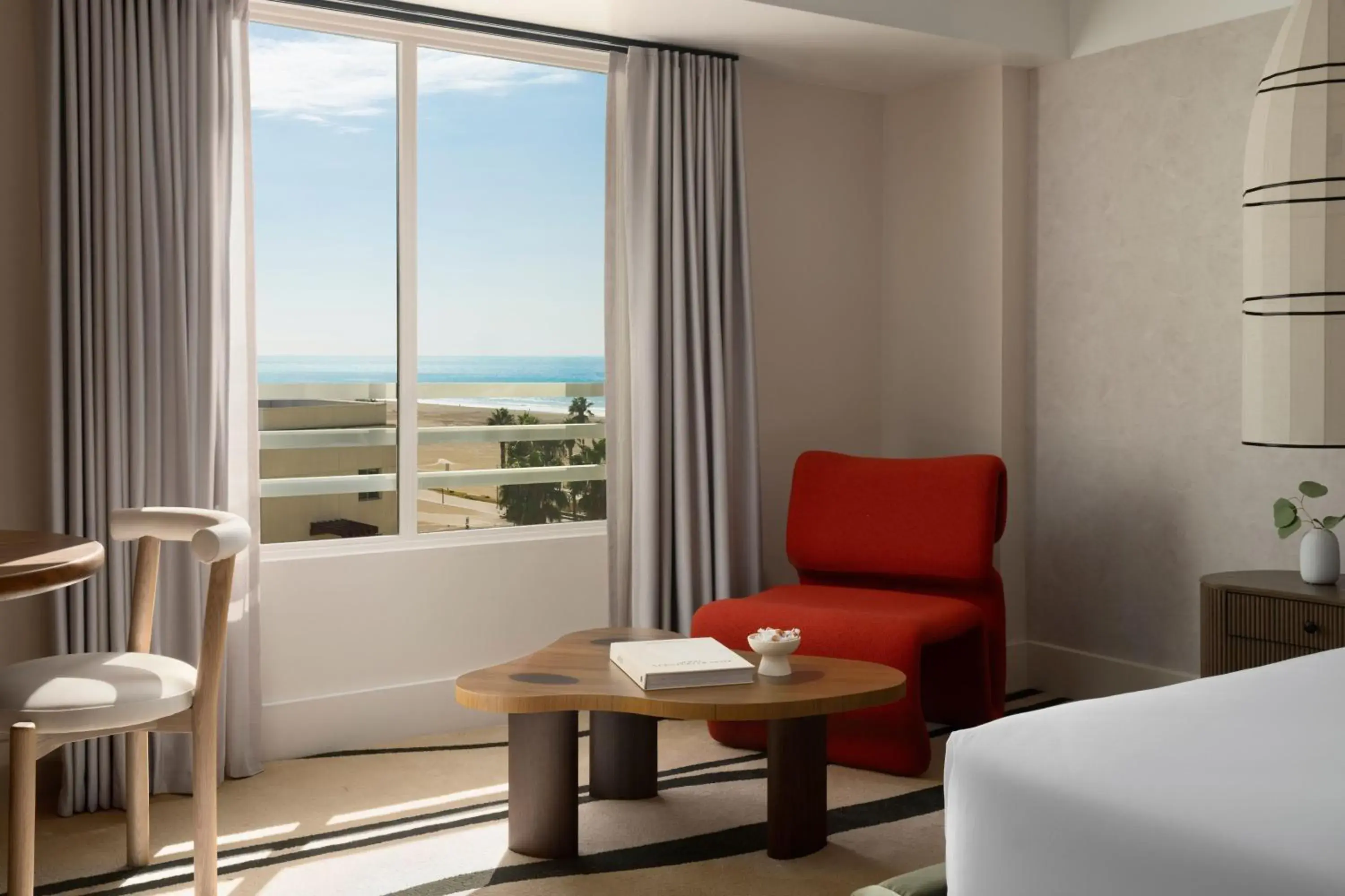 Premium King Room with Partial Ocean View in Sandbourne Santa Monica, Autograph Collection Premium King Room with Partial Ocean View in Sandbourne Santa Monica, Autograph Collection