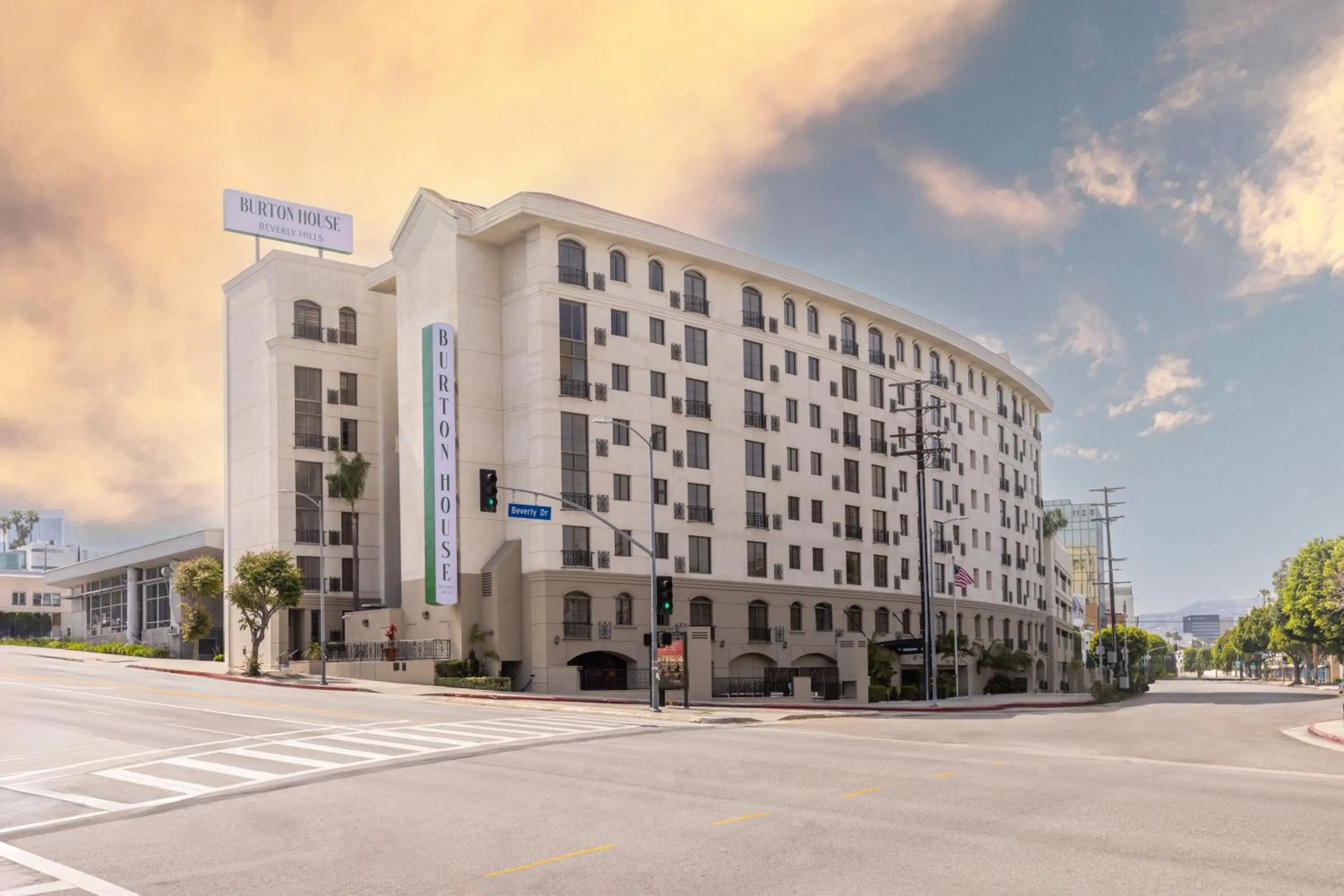 Property building in Burton House, Beverly Hills, A Tribute Portfolio Hotel