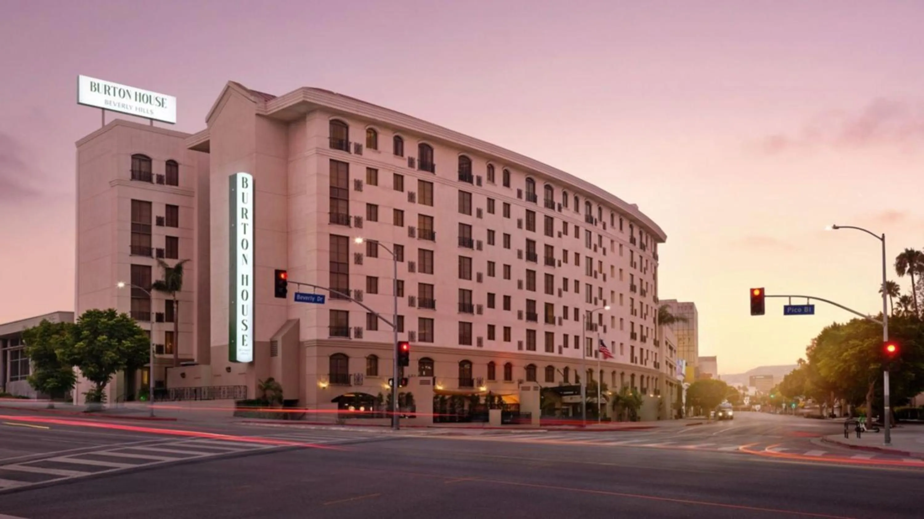 Facade/entrance in Burton House, Beverly Hills, A Tribute Portfolio Hotel