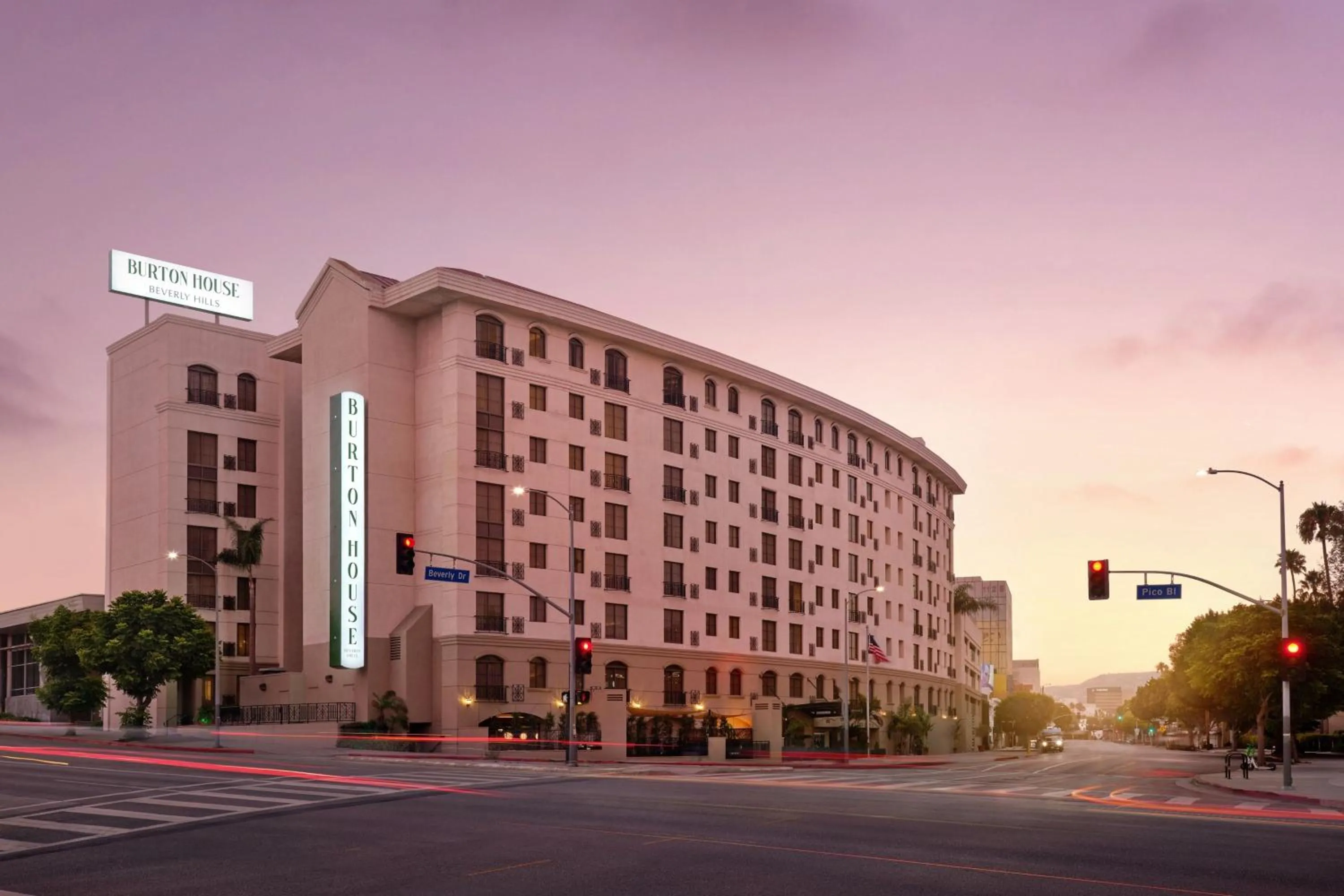 Property building in Burton House, Beverly Hills, A Tribute Portfolio Hotel