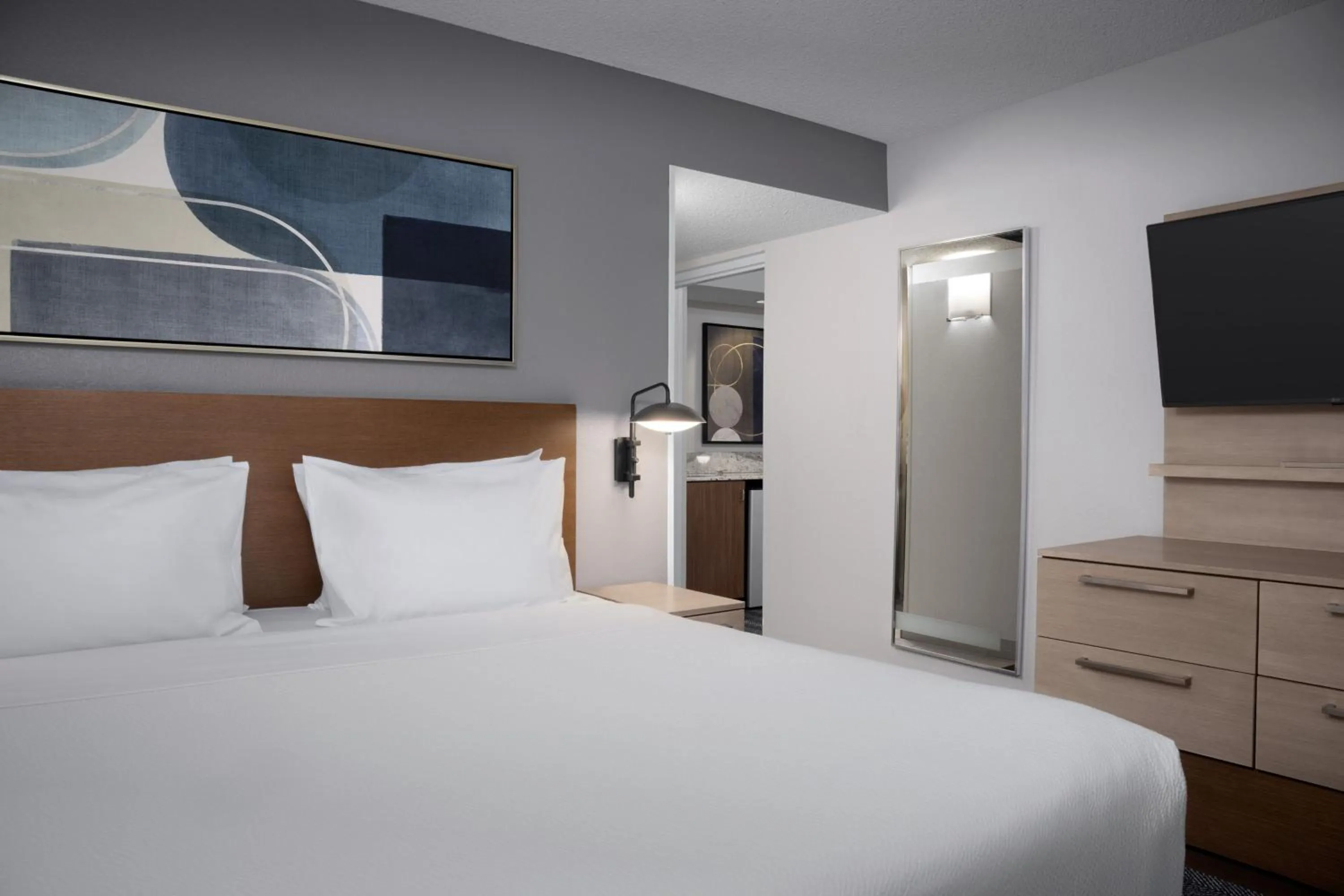 Bedroom, Bed in Courtyard by Marriott Orlando East/UCF Area