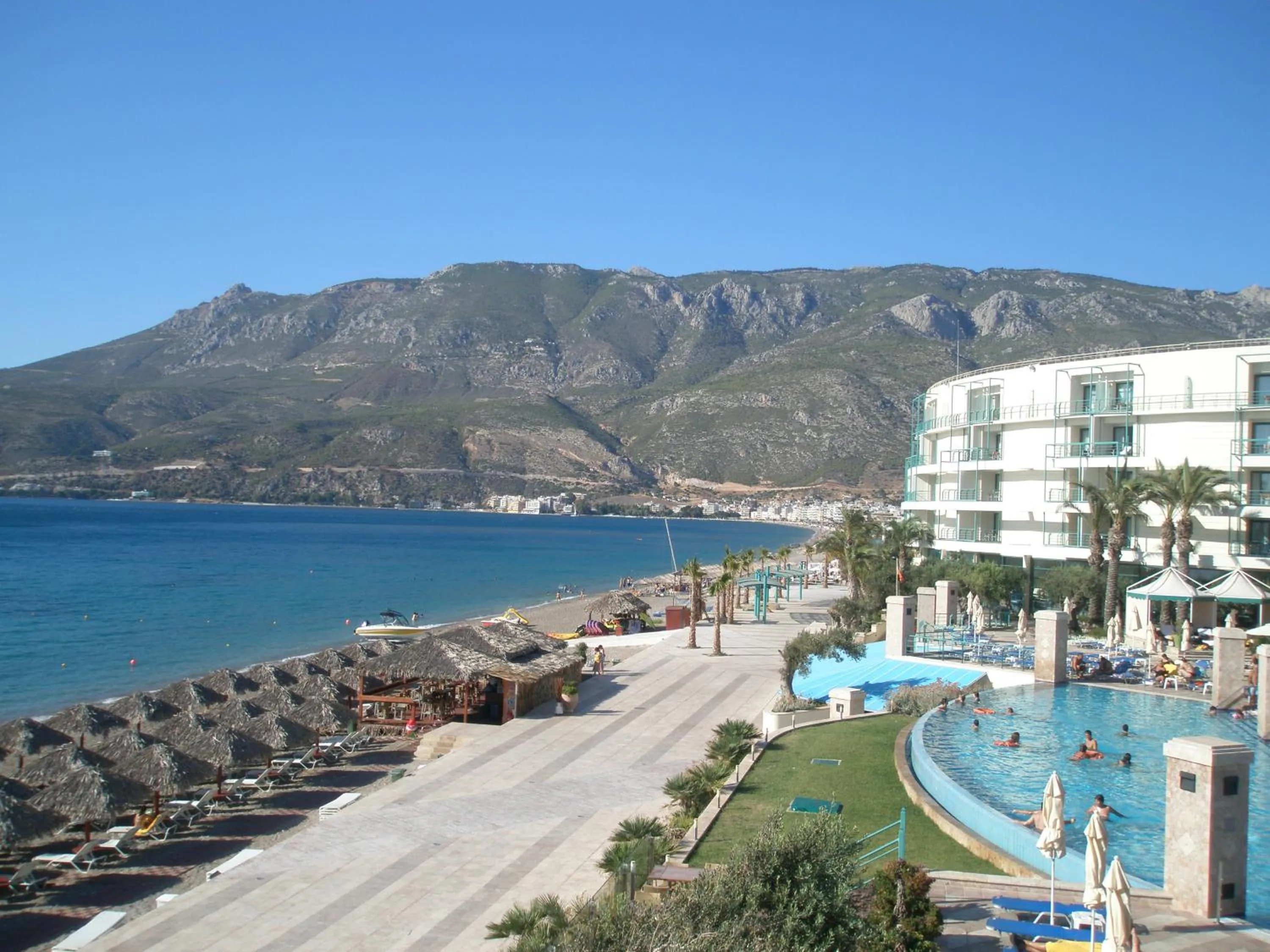 Beach in Club Hotel Casino Loutraki