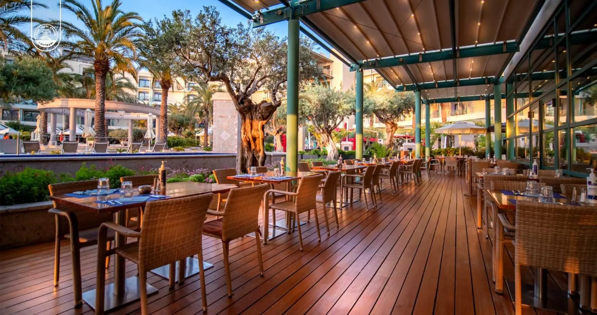 Restaurant/places to eat in Club Hotel Casino Loutraki