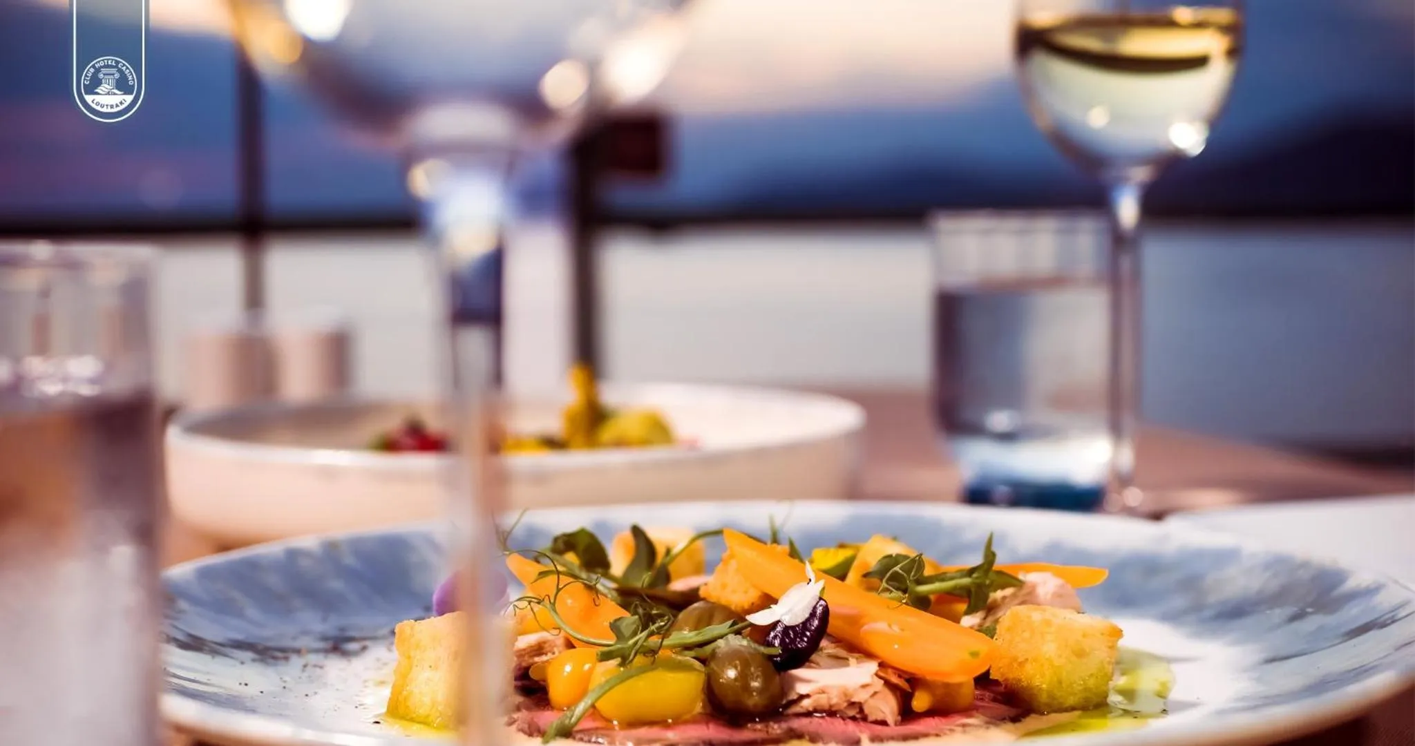 Restaurant/places to eat in Club Hotel Casino Loutraki