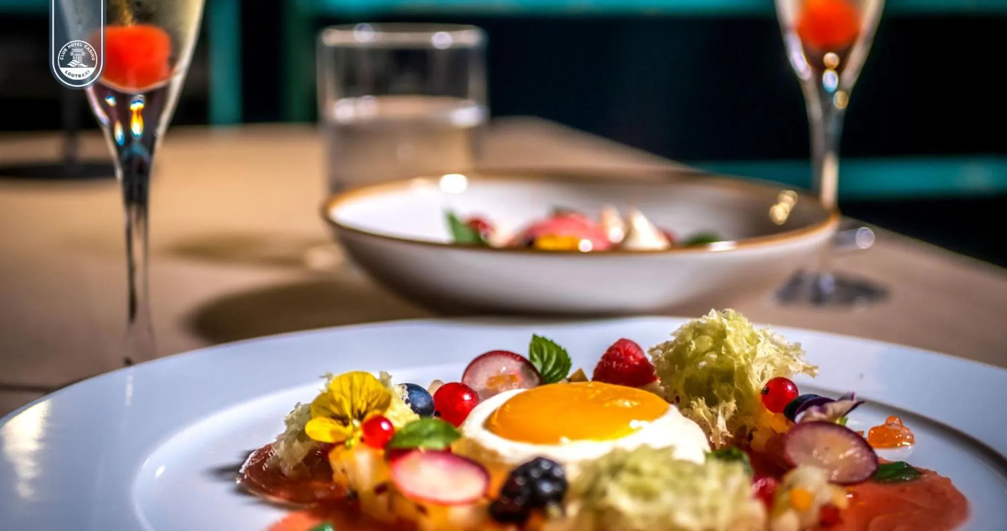 Restaurant/places to eat in Club Hotel Casino Loutraki