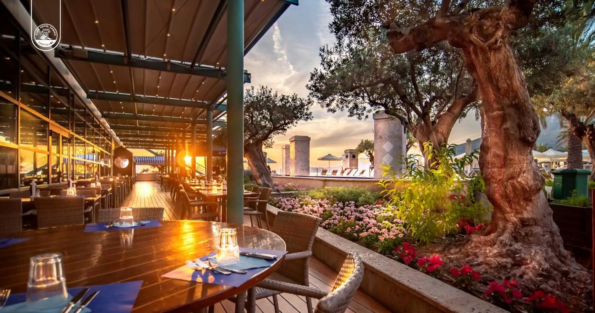 Restaurant/places to eat in Club Hotel Casino Loutraki