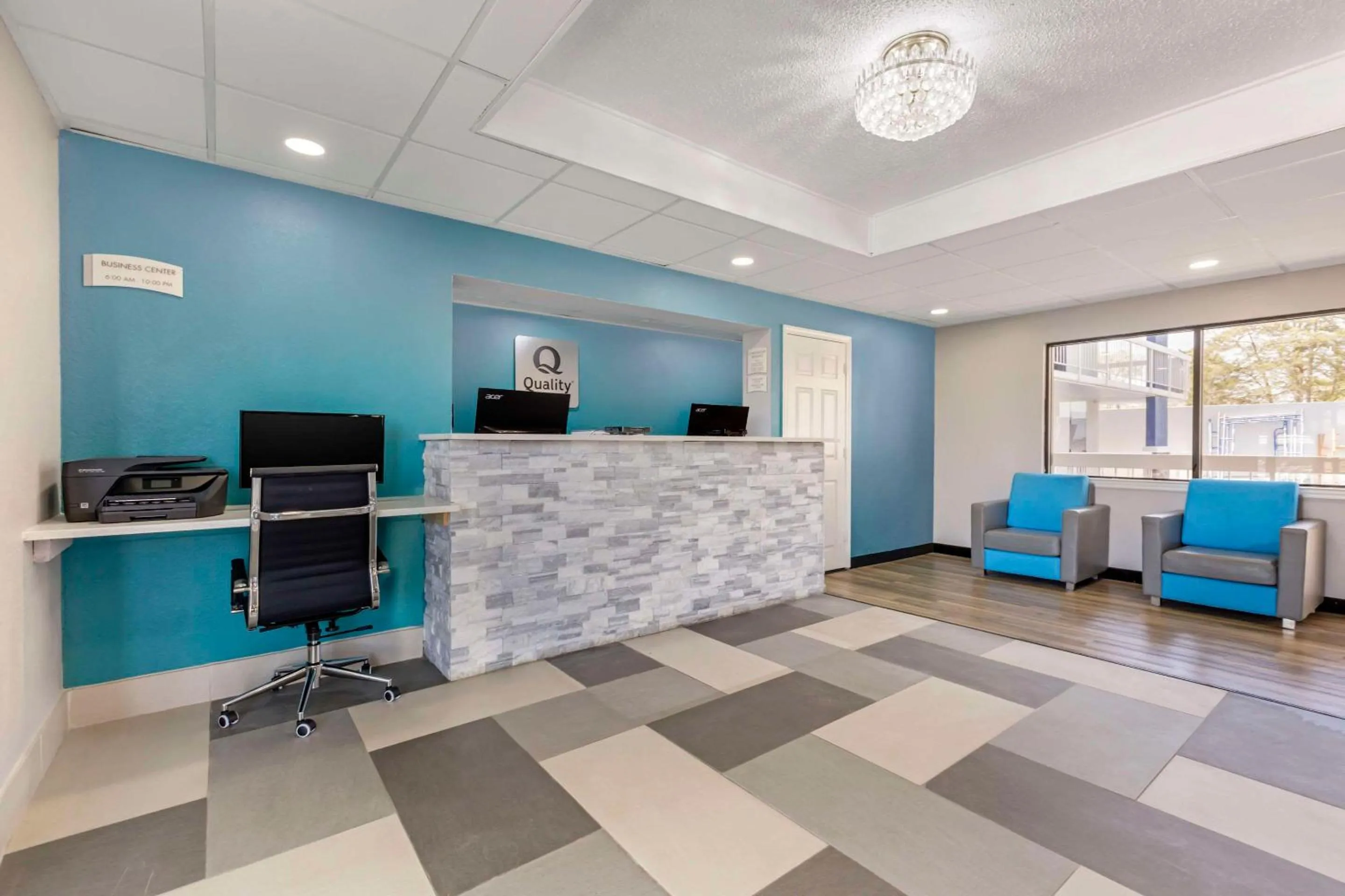 Lobby or reception in Quality Inn Newberry