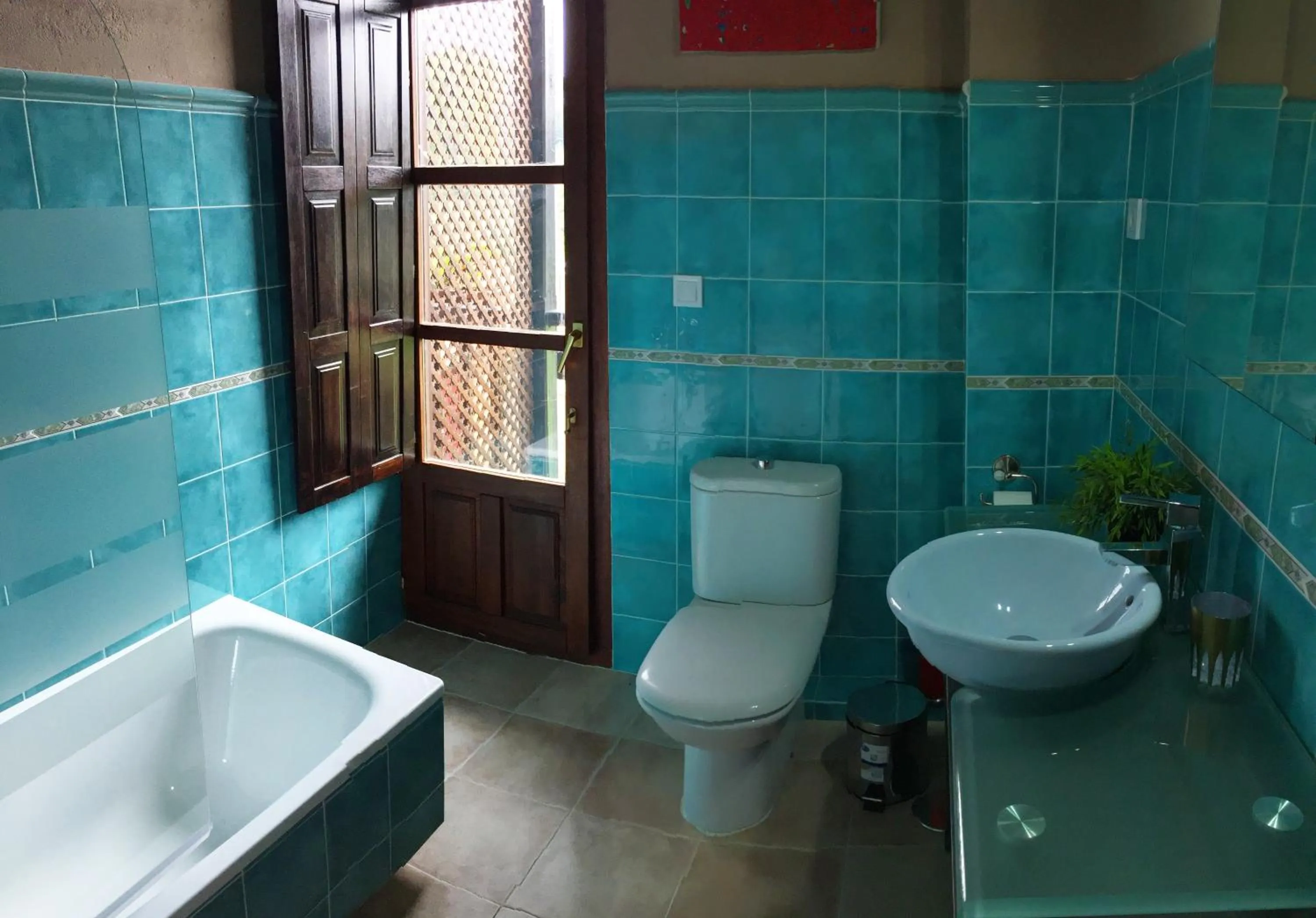 Bathroom in La Casona de Rudagüera