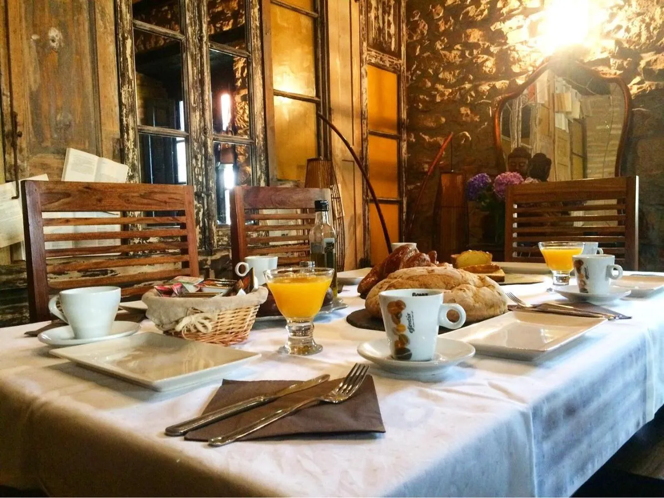 Breakfast in La Casona de Rudagüera