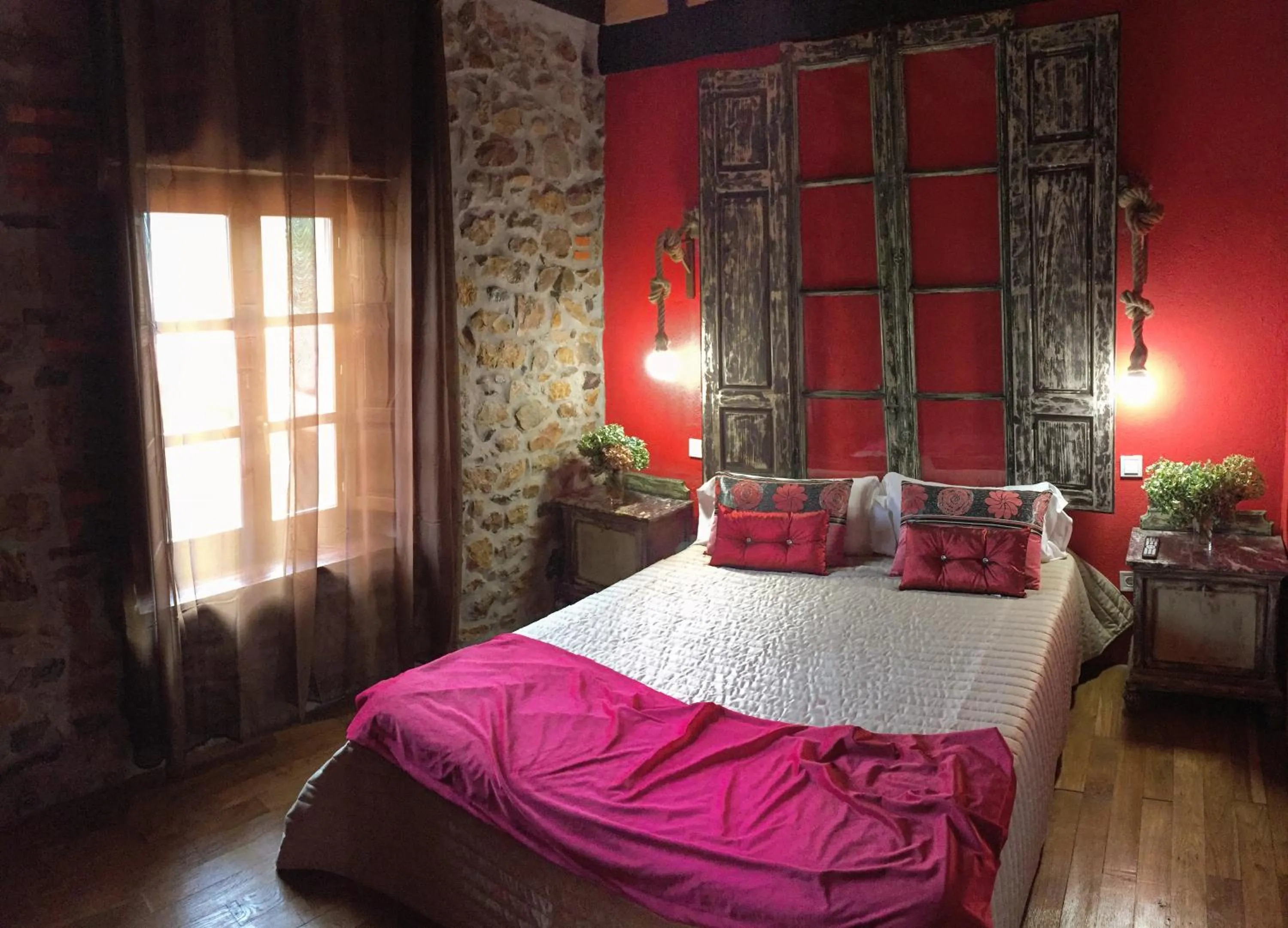 Bed in La Casona de Rudagüera