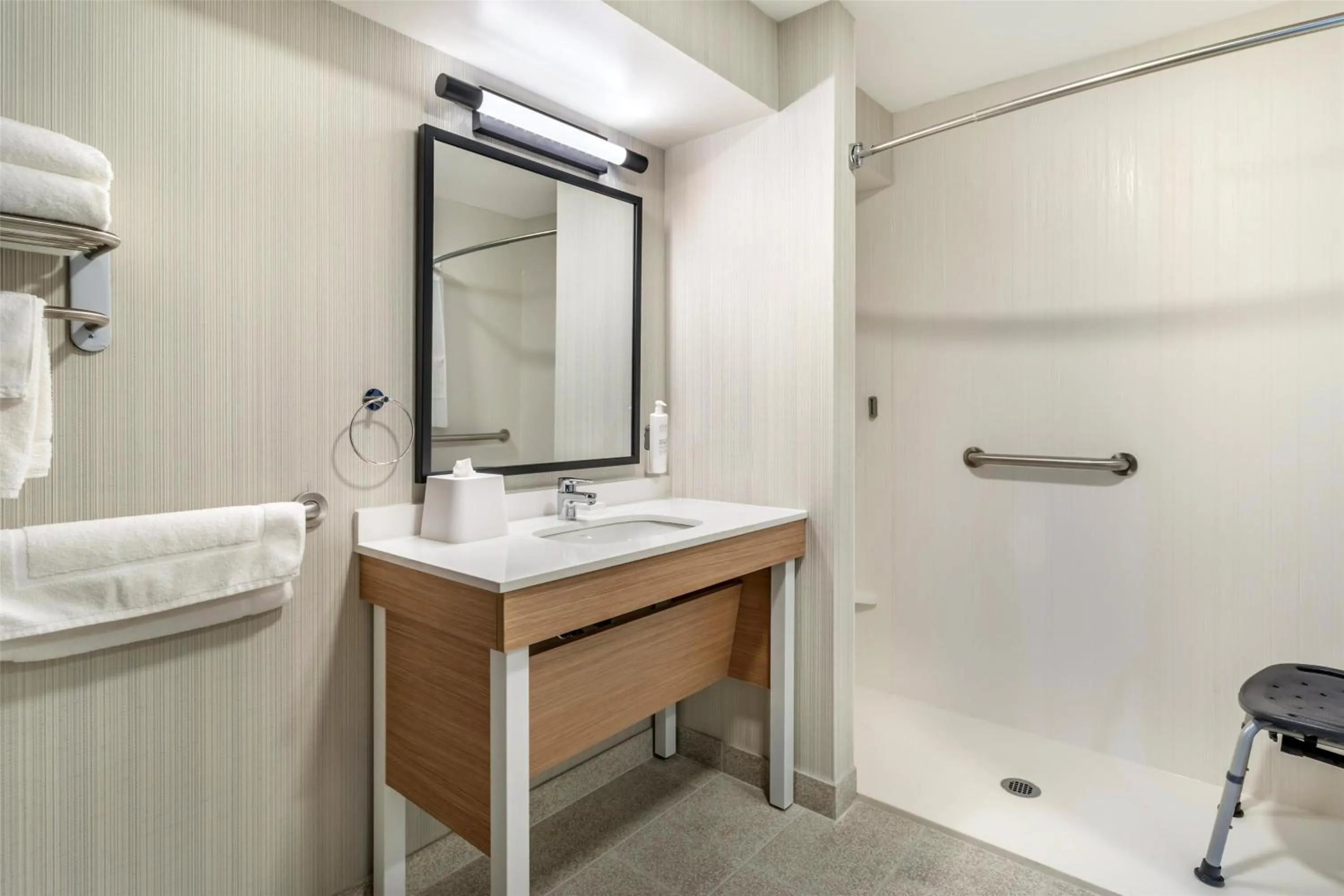 Bathroom in Spark by Hilton Knoxville North I-75