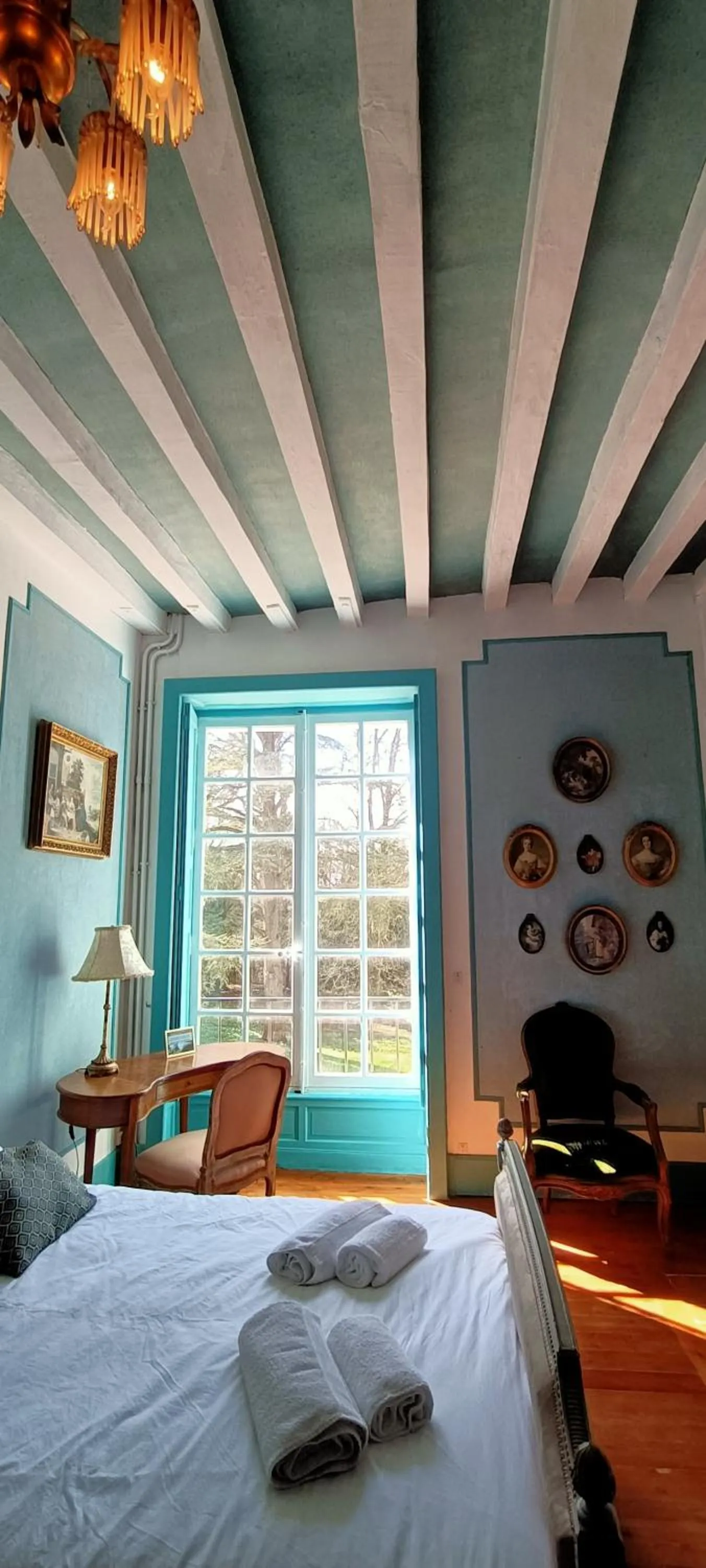 Bed in Chateau de la Grand'Maison