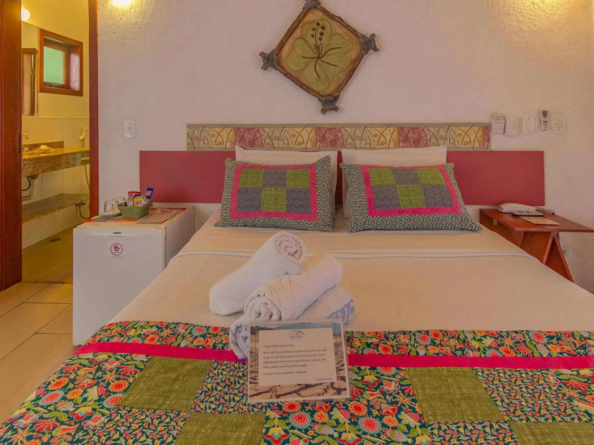 Bedroom, Bed in Hotel Praia do Portinho