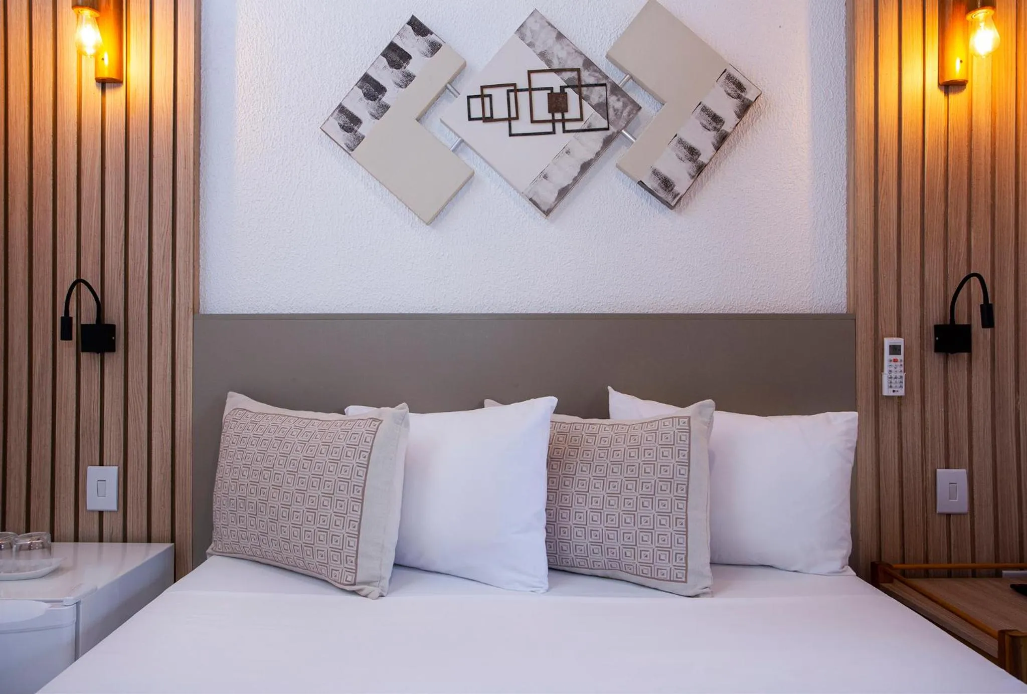 Bedroom, Bed in Hotel Praia do Portinho